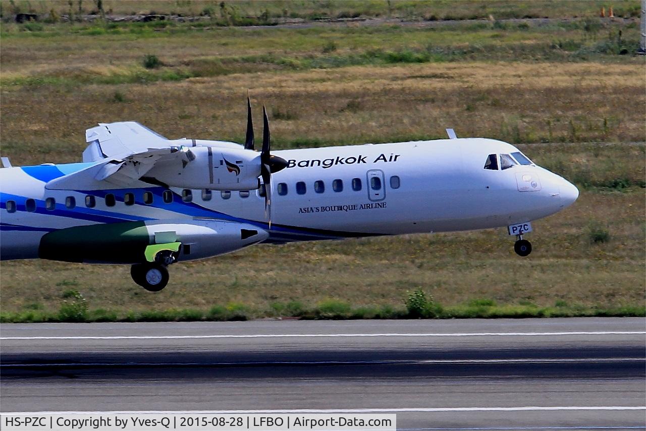 HS-PZC, 2015 ATR 72-600 C/N 1269, ATR 72-600, Landing rwy 14R, Toulouse-Blagnac Airport (LFBO-TLS)