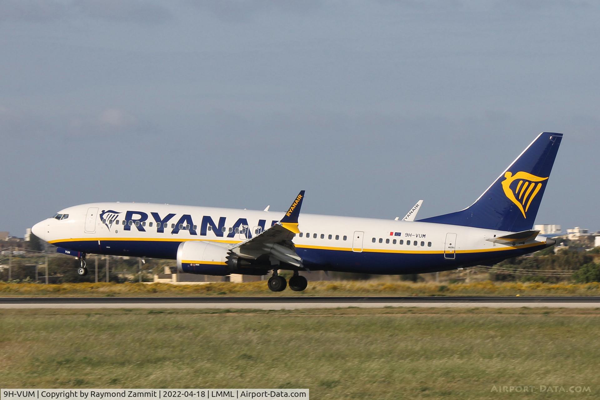 9H-VUM, 2021 Boeing 737-8 MAX C/N 65084, B737-8 MAX 9H-VUM Malta Air