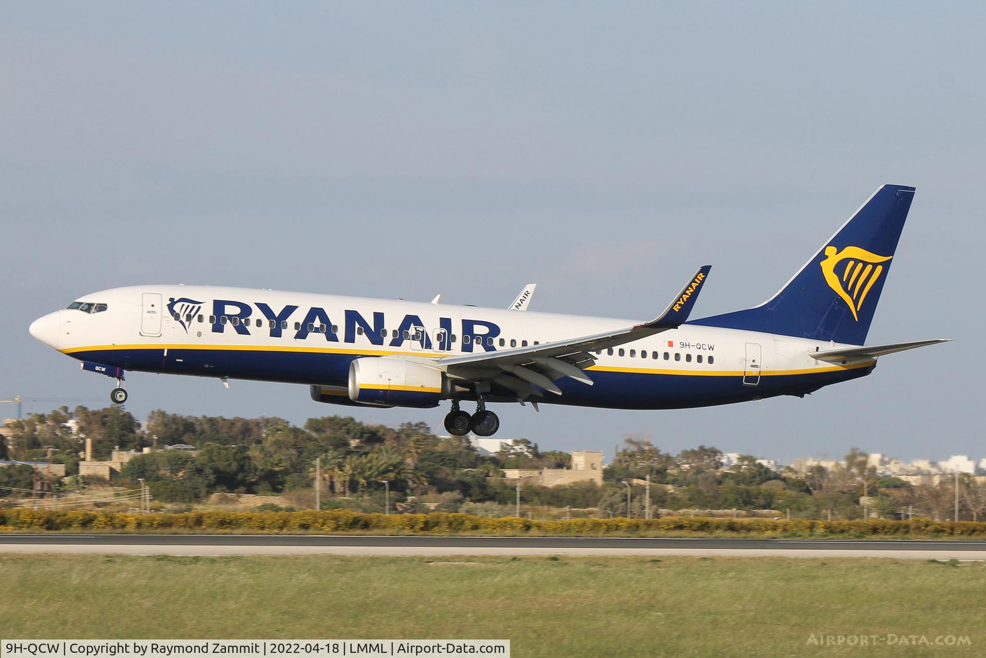 9H-QCW, 2016 Boeing 737-8AS C/N 44745, B737-800 9H-QCW Malta Air