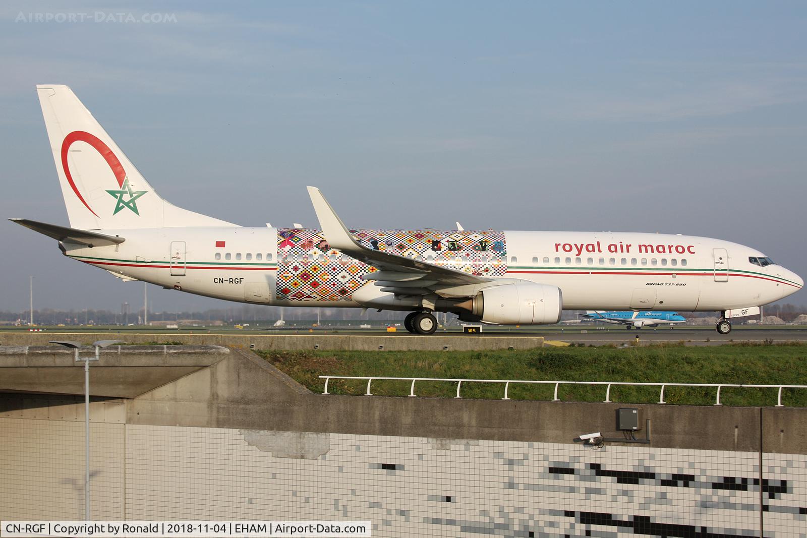 CN-RGF, 2011 Boeing 737-86N C/N 36826, at spl
