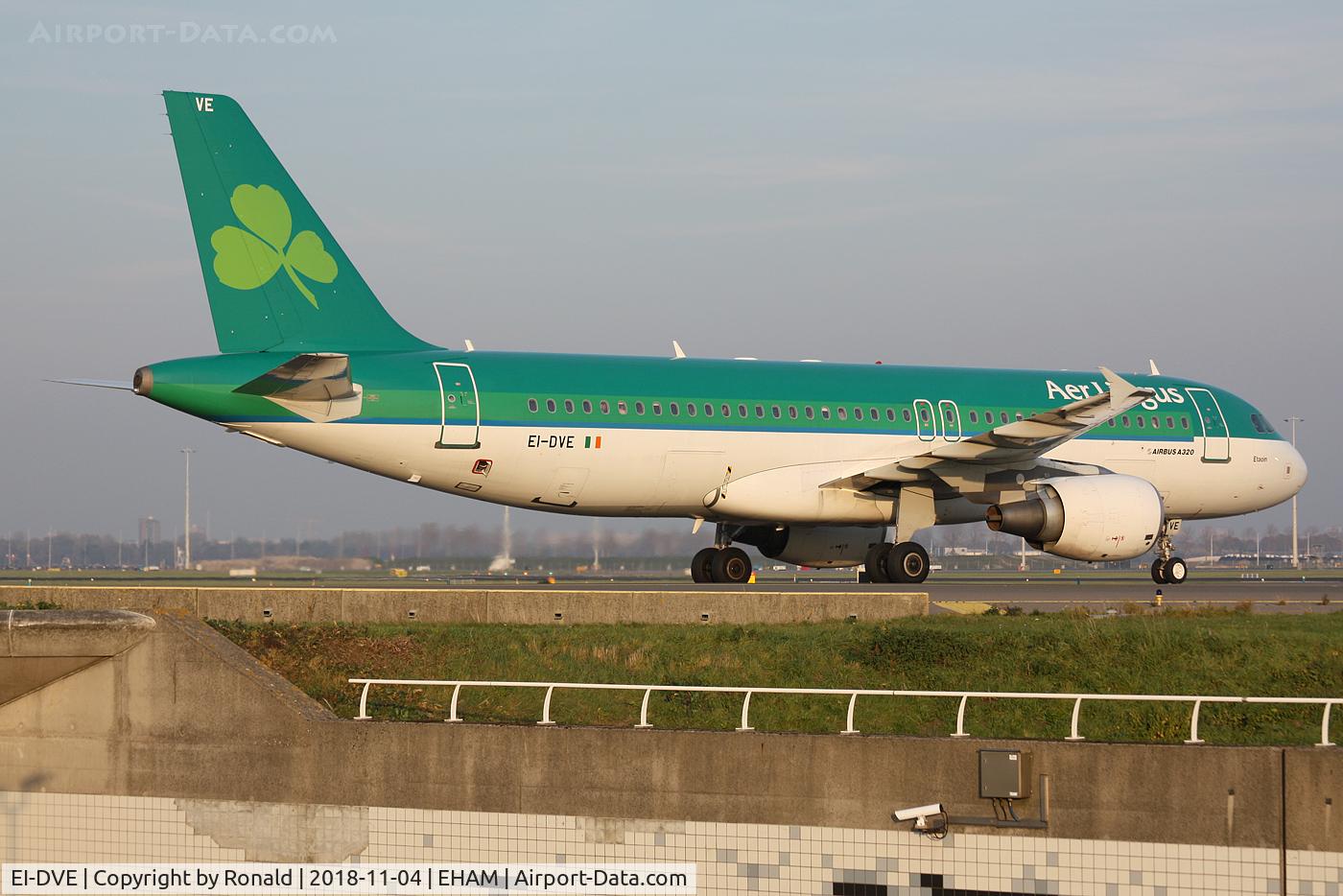 EI-DVE, 2007 Airbus A320-214 C/N 3219, at spl