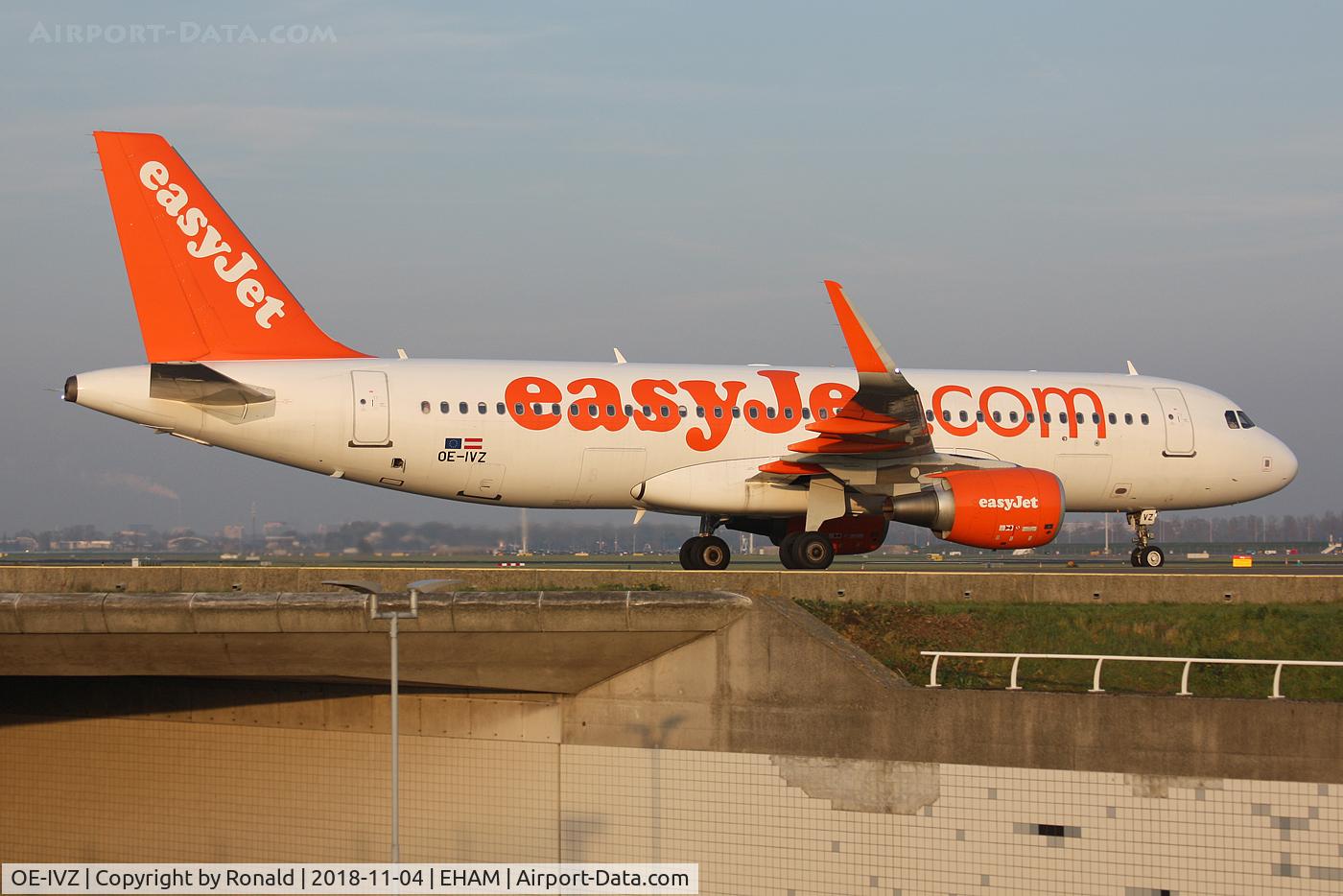 OE-IVZ, 2015 Airbus A320-214 C/N 6485, at spl