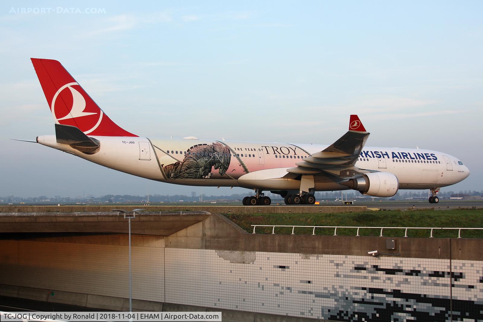 TC-JOG, 2015 Airbus A330-303 C/N 1620, at spl