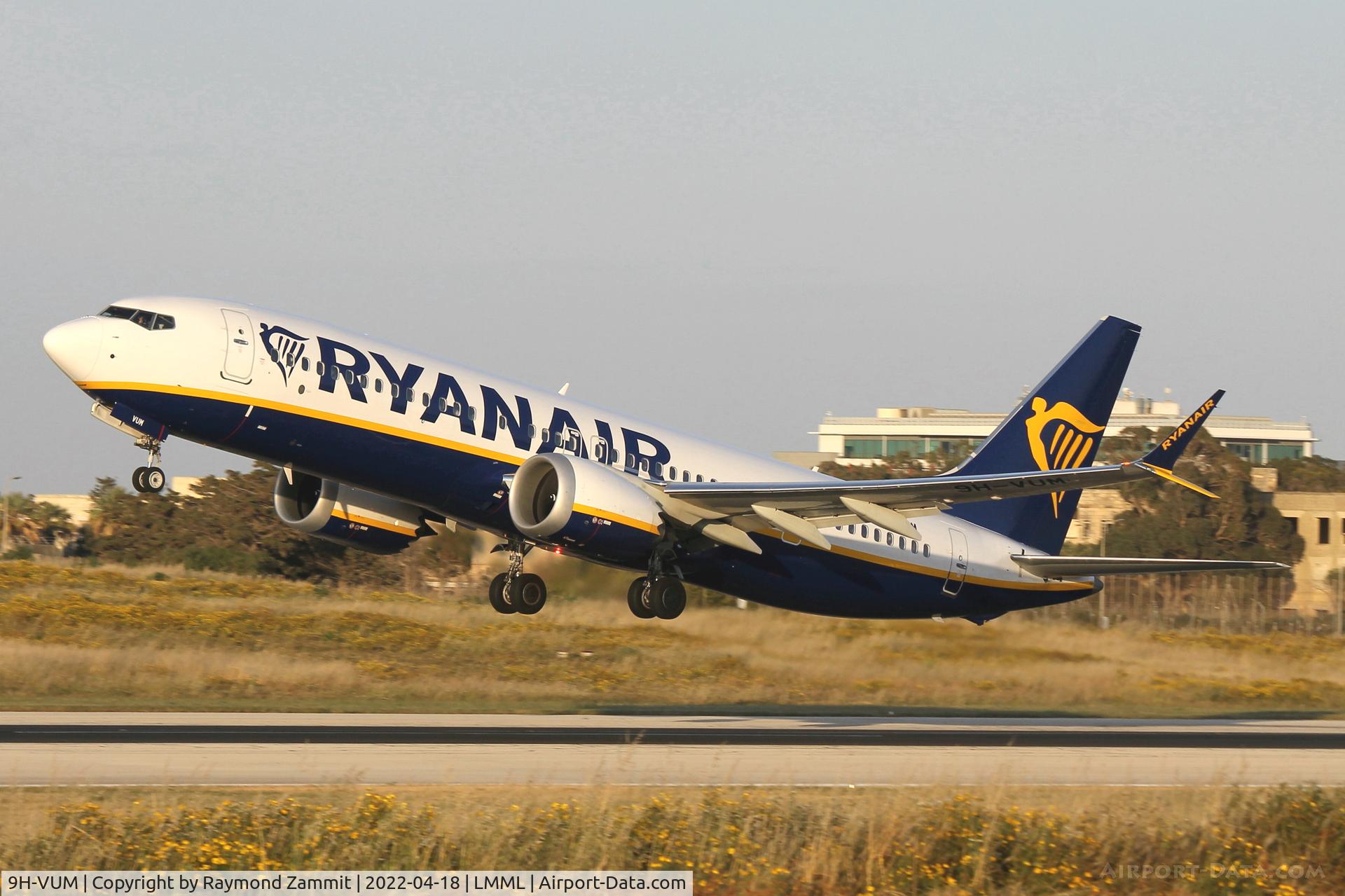 9H-VUM, 2021 Boeing 737-8 MAX C/N 65084, B737-8 MAX 9H-VUM Malta Air