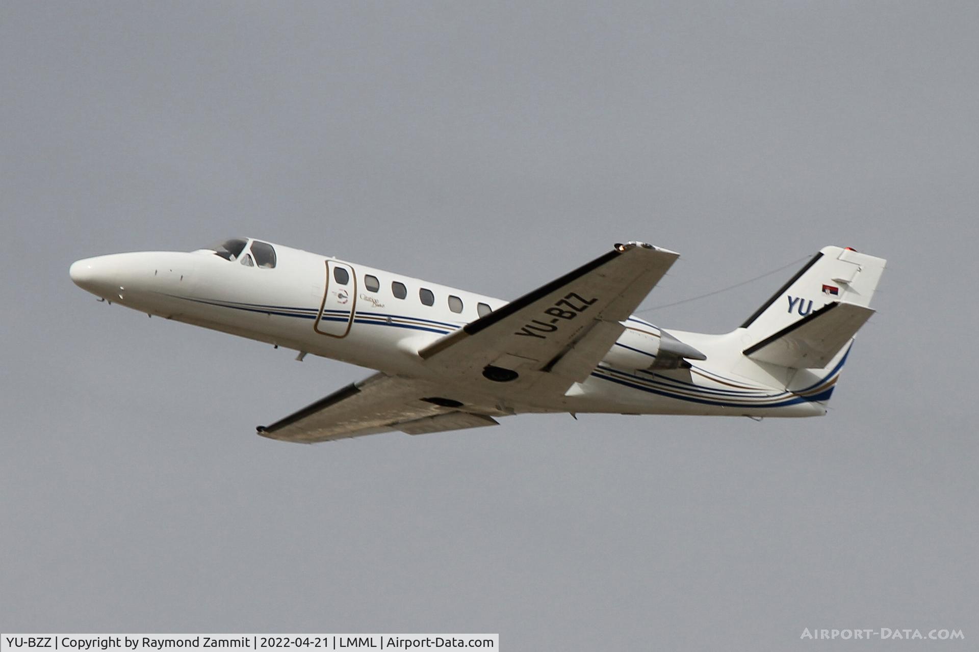 YU-BZZ, 2000 Cessna 550 Citation Bravo C/N 550-0924, Cessna 550 Citation Bravo YU-BZZ Central Jets
