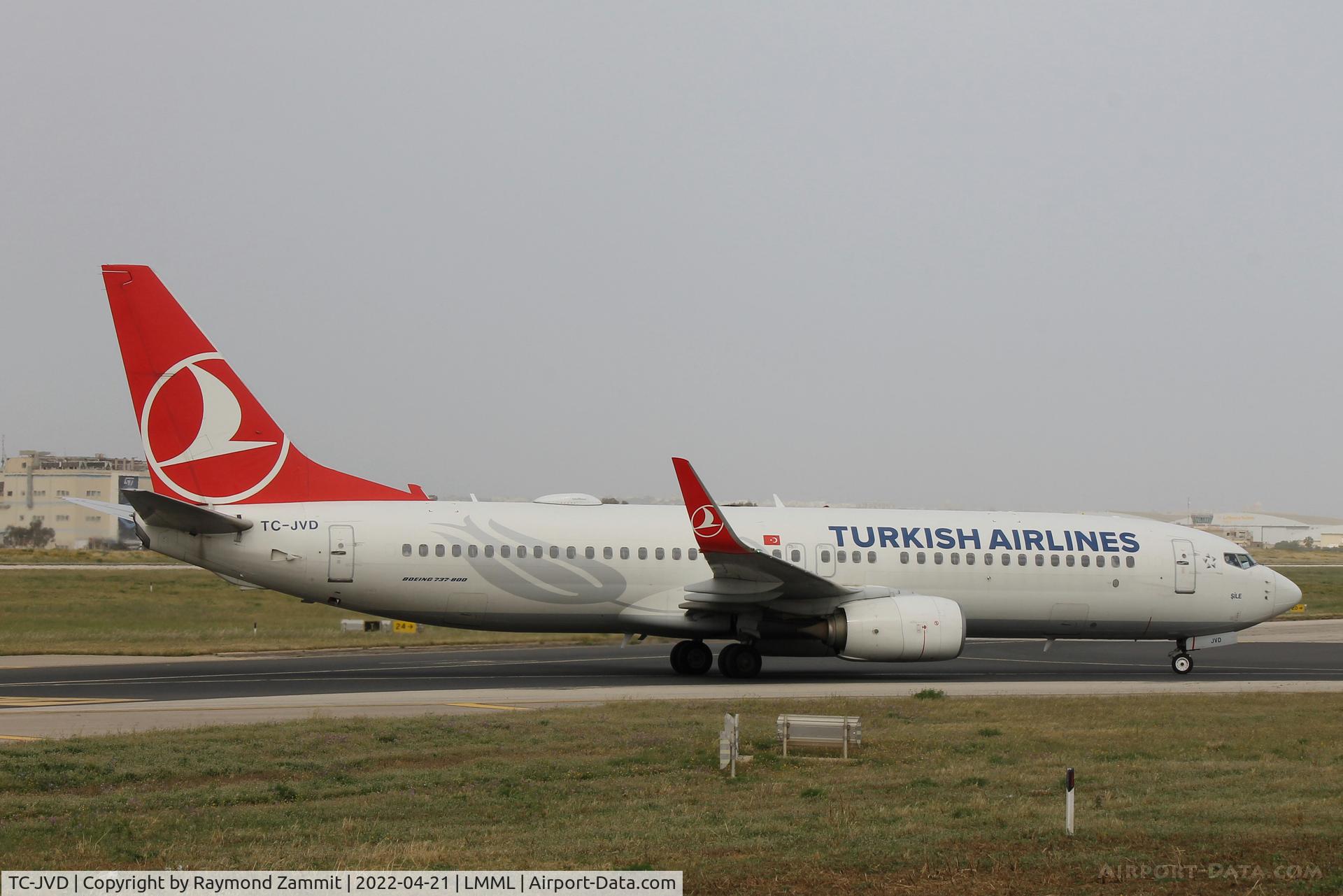 TC-JVD, 2014 Boeing 737-8F2 C/N 42007, B737-800 TC-JVD Turkish Airlines