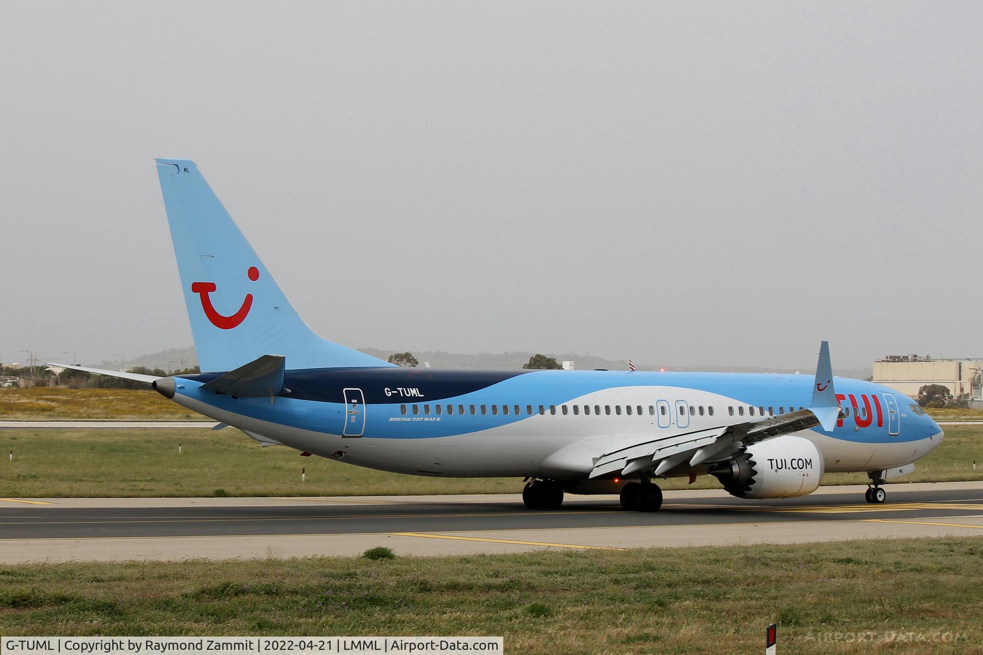 G-TUML, 2020 Boeing 737-8 C/N 44614, B737-8 MAX G-TUML TUI Airways