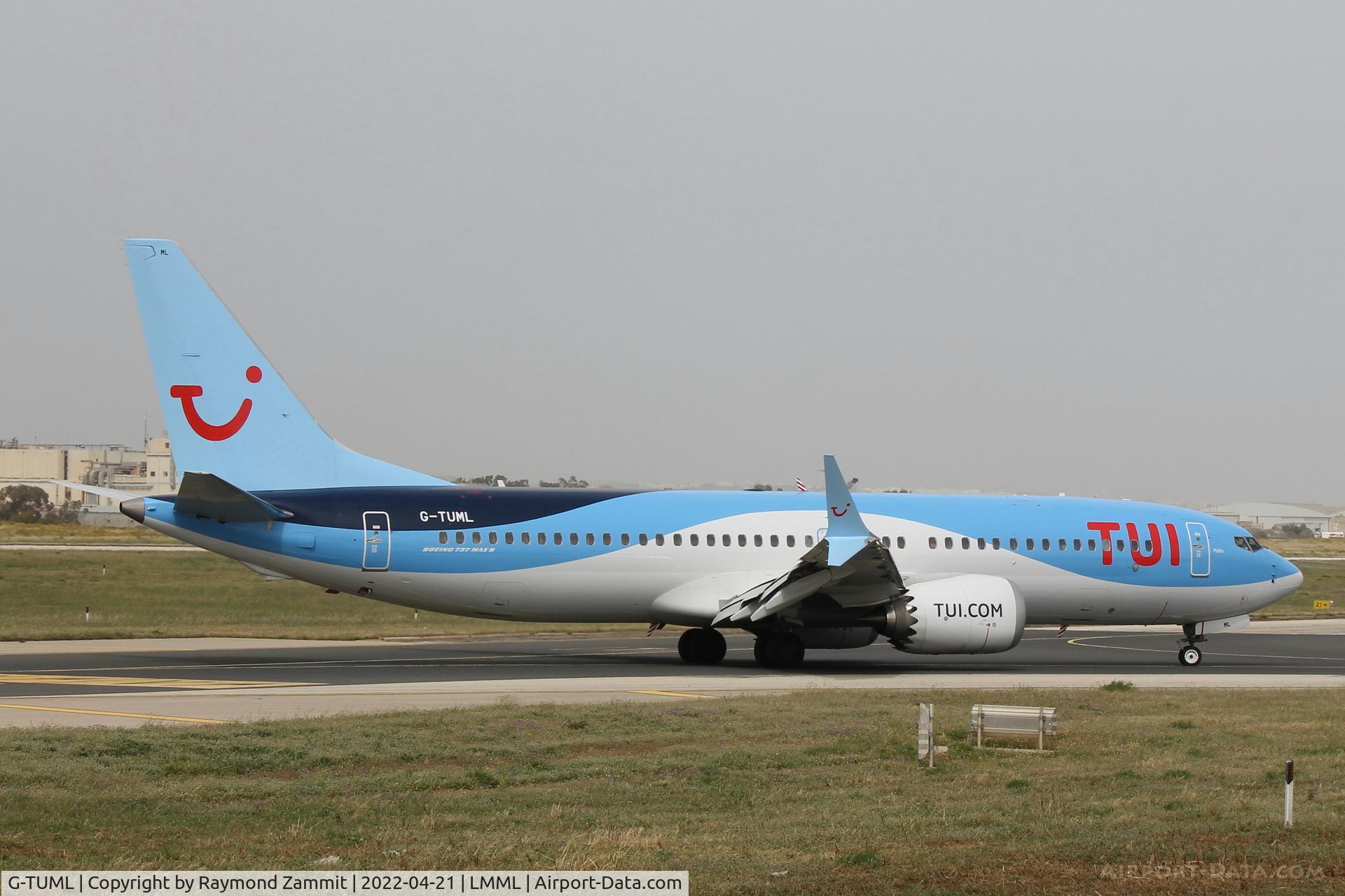 G-TUML, 2020 Boeing 737-8 C/N 44614, B737-8 MAX G-TUML Thomson Airways