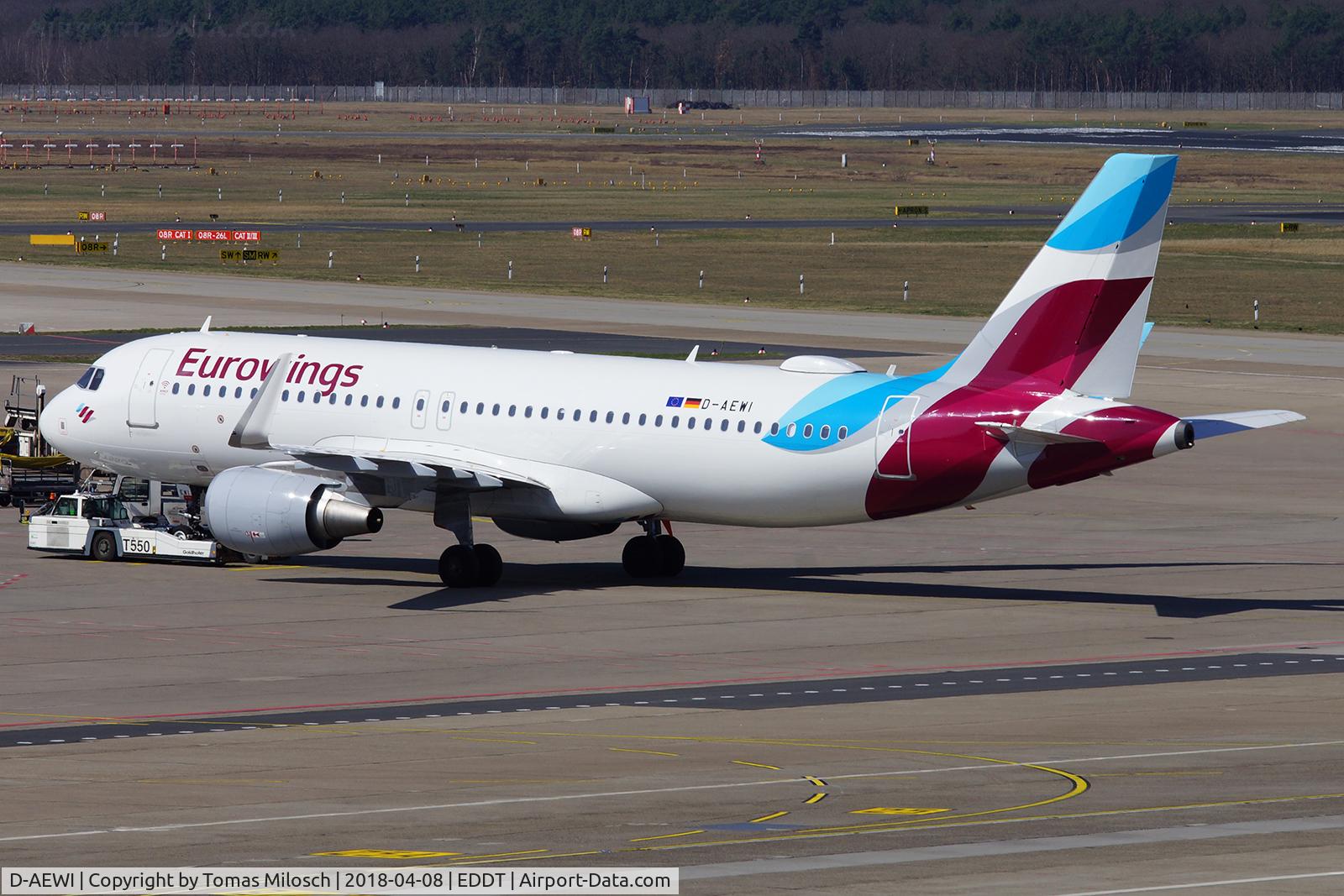 D-AEWI, 2016 Airbus A320-214 C/N 7210, 