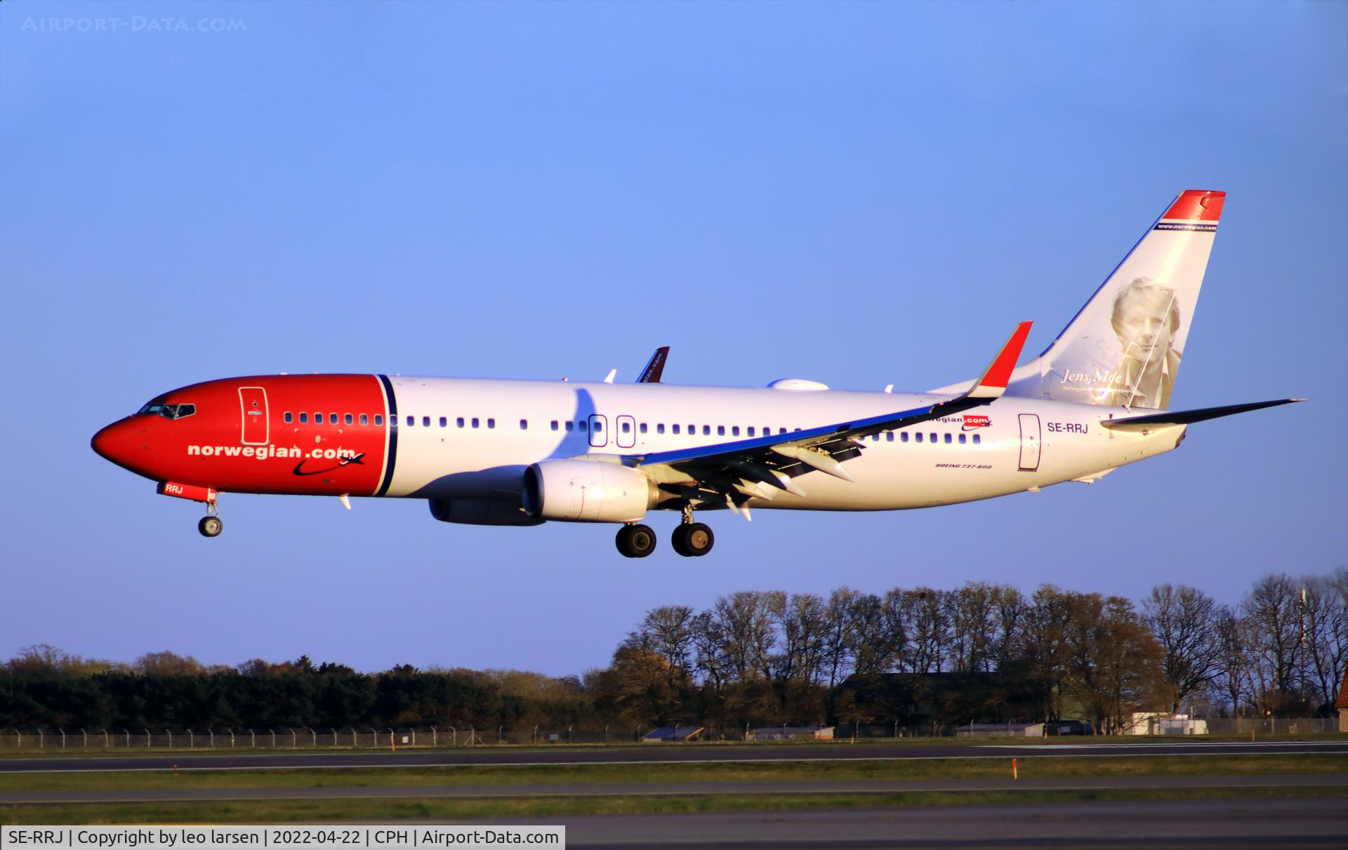 SE-RRJ, 2018 Boeing 737-8JP C/N 42094, Copenhagen 22.4.2022