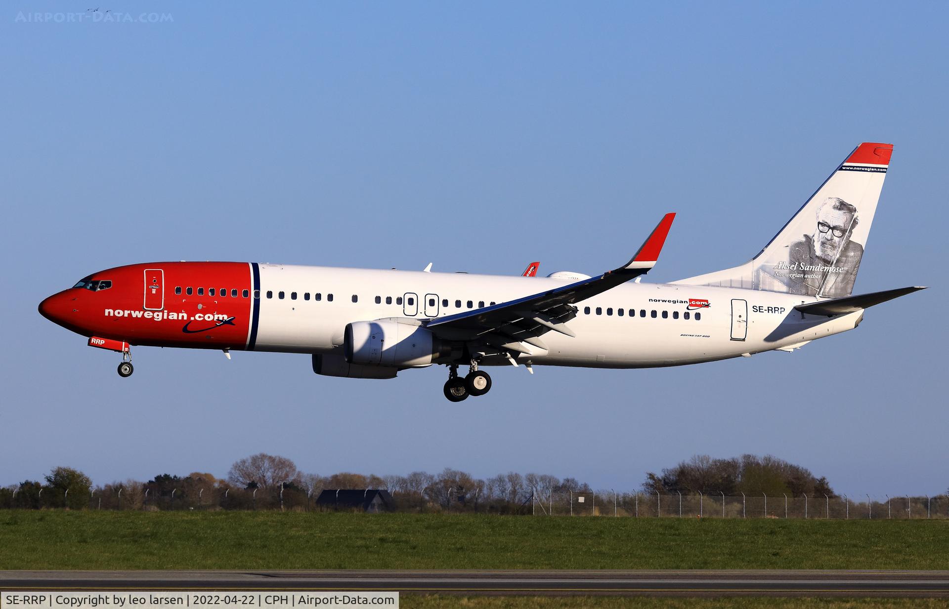 SE-RRP, 2011 Boeing 737-8JP C/N 39047, Copenhagen 22.4.2022