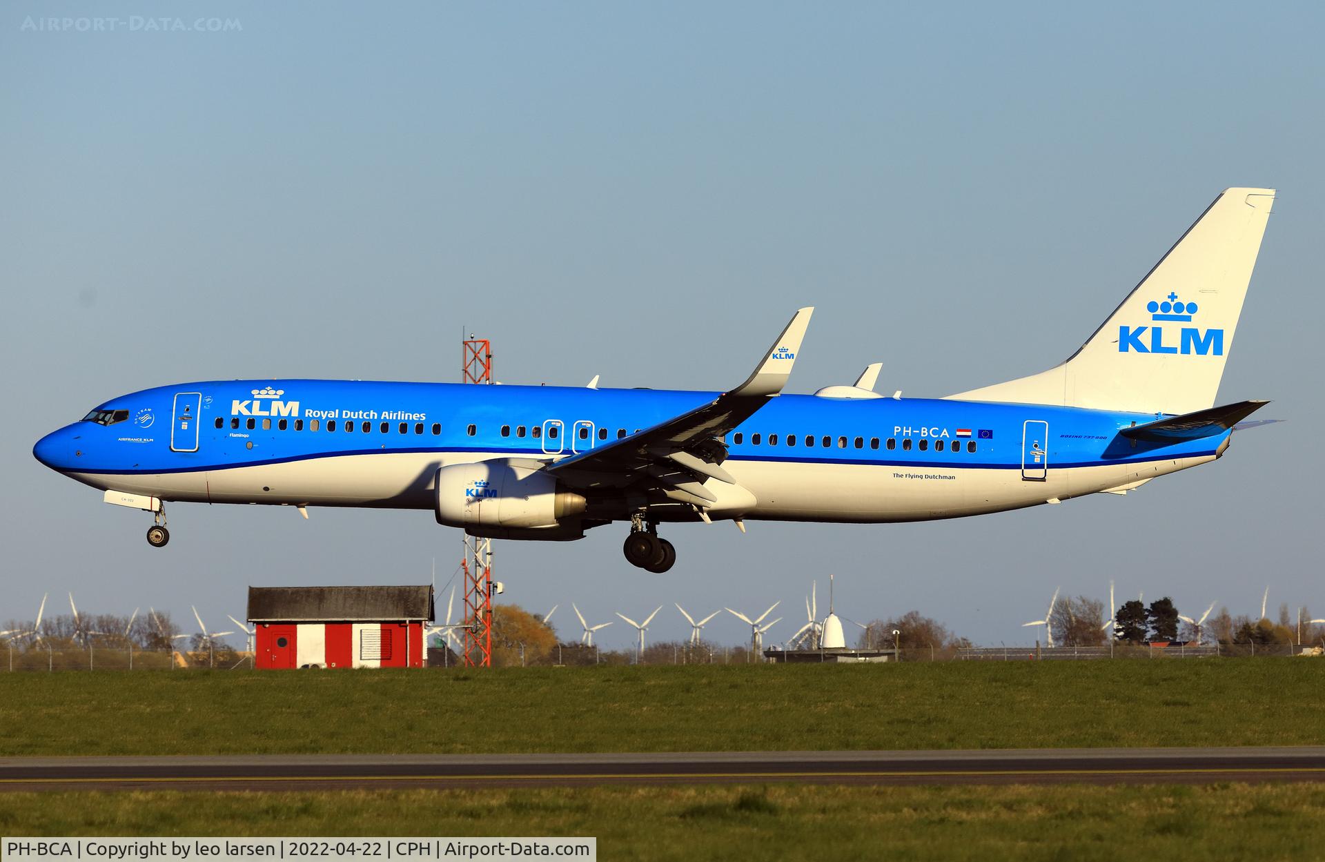 PH-BCA, 2010 Boeing 737-8K2 C/N 37820, Copenhagen 22.4.2022