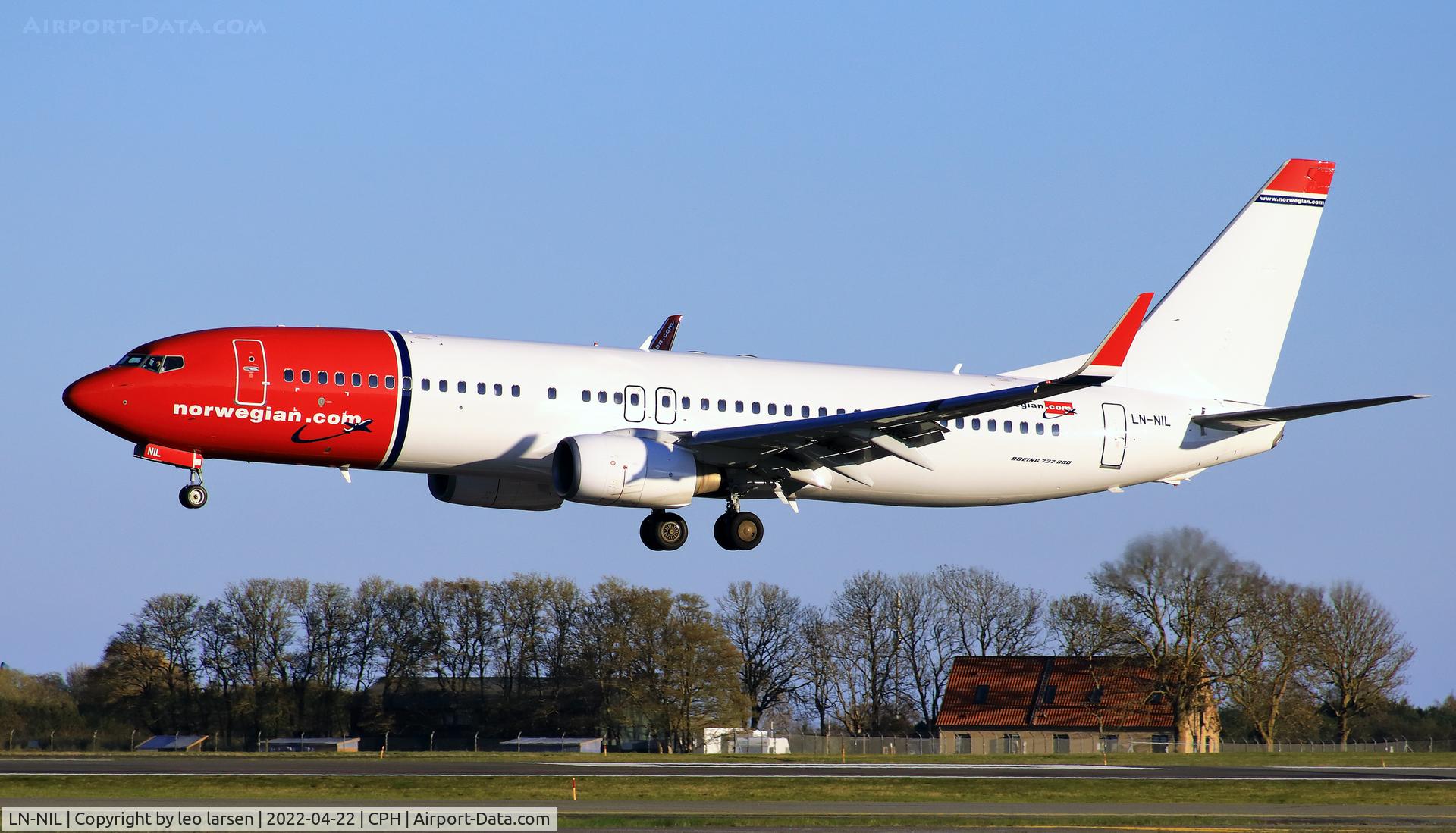 LN-NIL, 2010 Boeing 737-8KN C/N 40237, Copenhagen 22.4.2022