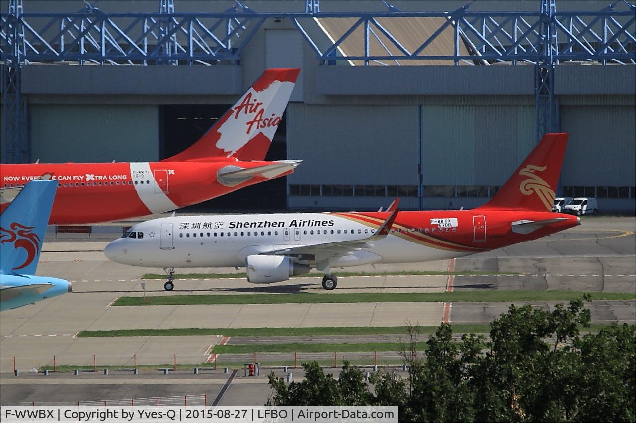 F-WWBX, 2015 Airbus A320-214 C/N 6708, Airbus A320-214, Airbus delivery center, Toulouse-Blagnac airport (LFBO-TLS)