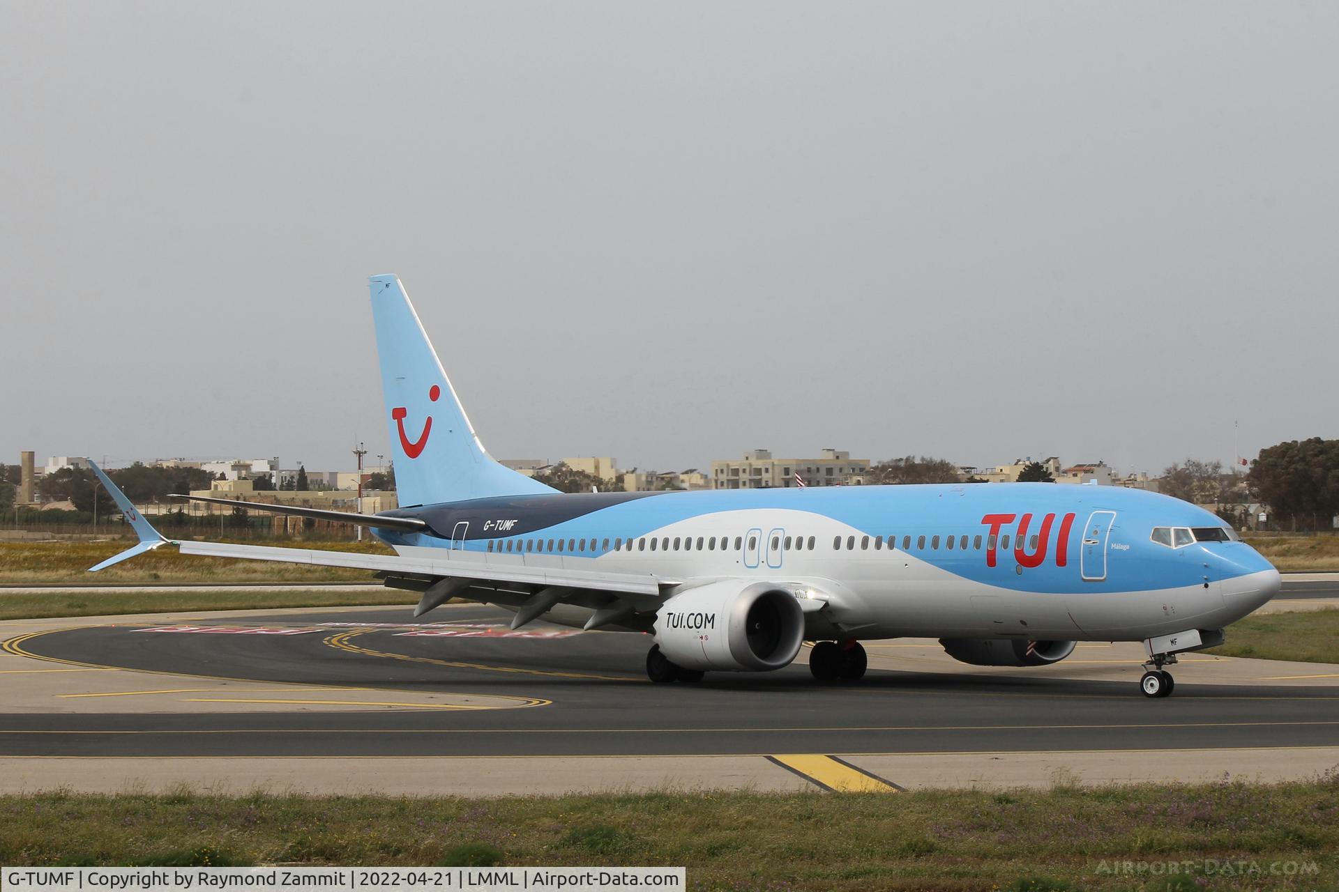 G-TUMF, 2019 Boeing 737-8 MAX C/N 44599, B737-8 MAX G-TUMF TUI Airways