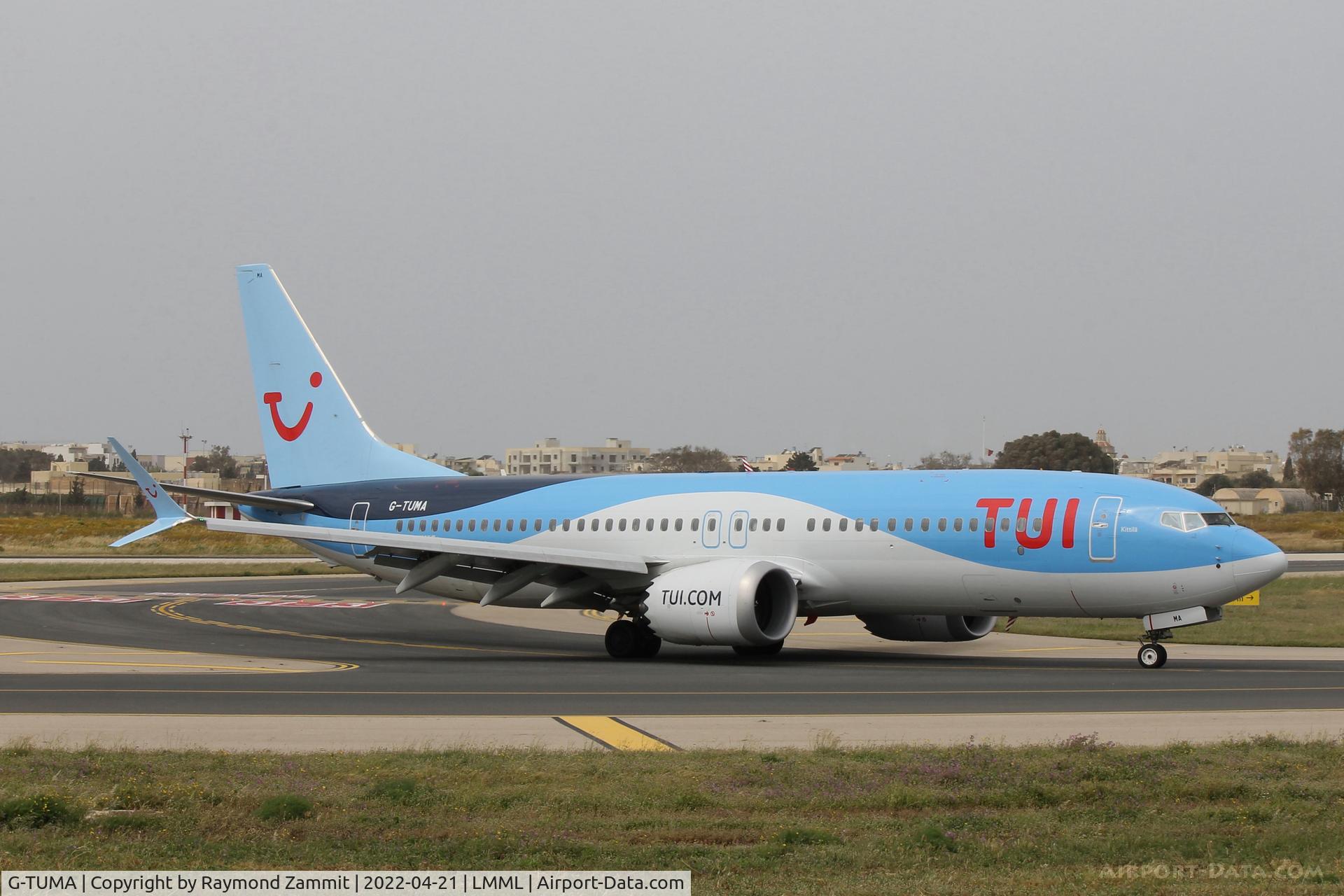 G-TUMA, 2018 Boeing 737-8 MAX C/N 44593, B737-8 MAX G-TUMA TUI Airways