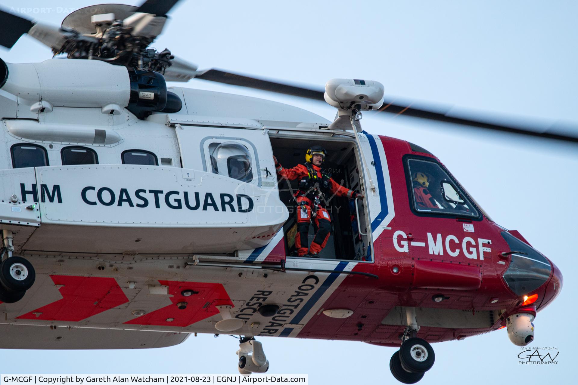 G-MCGF, 2013 Sikorsky S-92A C/N 920222, Coastguard Rescue 912 - Operations in the Humber (GMCGF temp replacement)