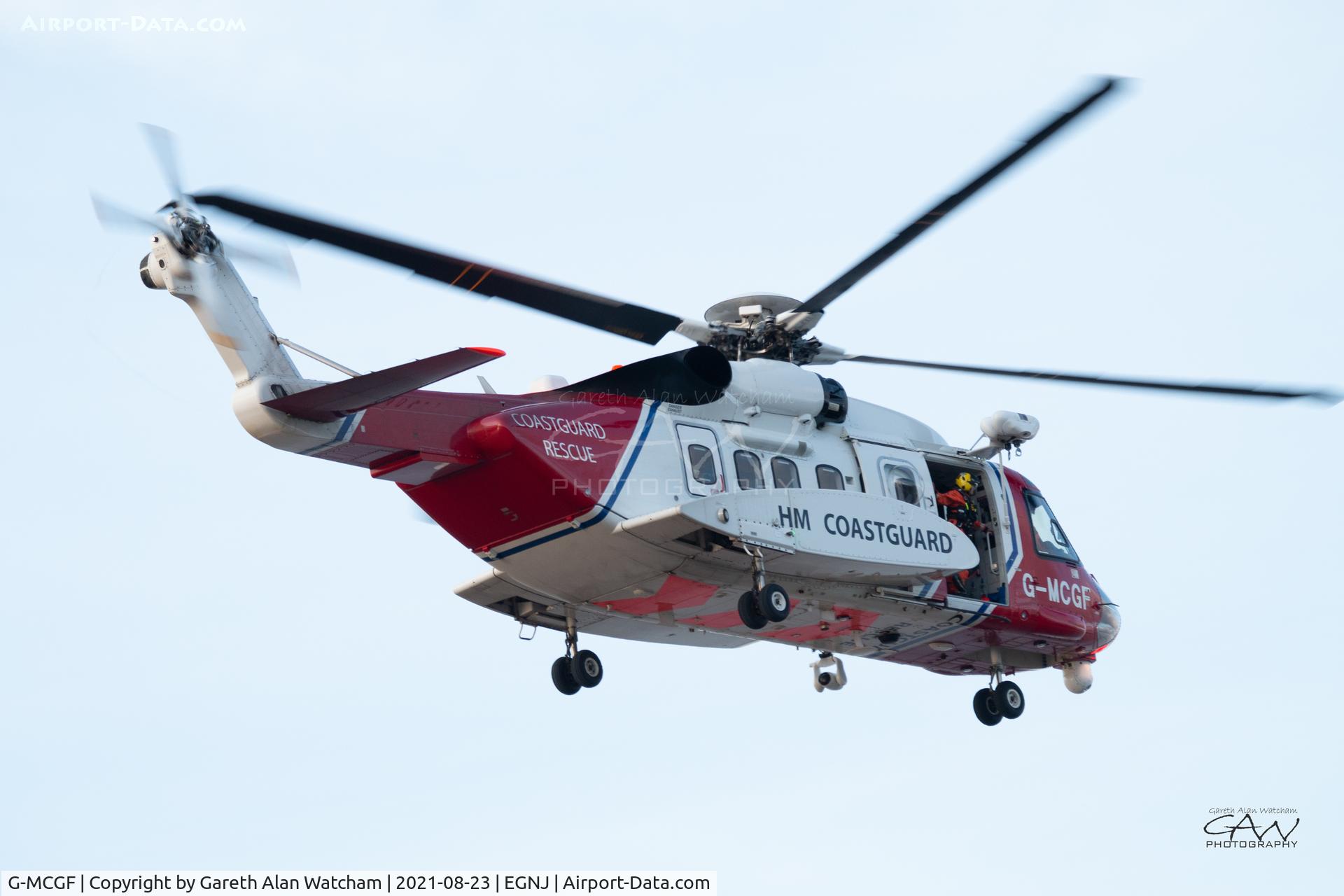 G-MCGF, 2013 Sikorsky S-92A C/N 920222, G-MCGF Temp operating as Rescue 912 out of Humberside