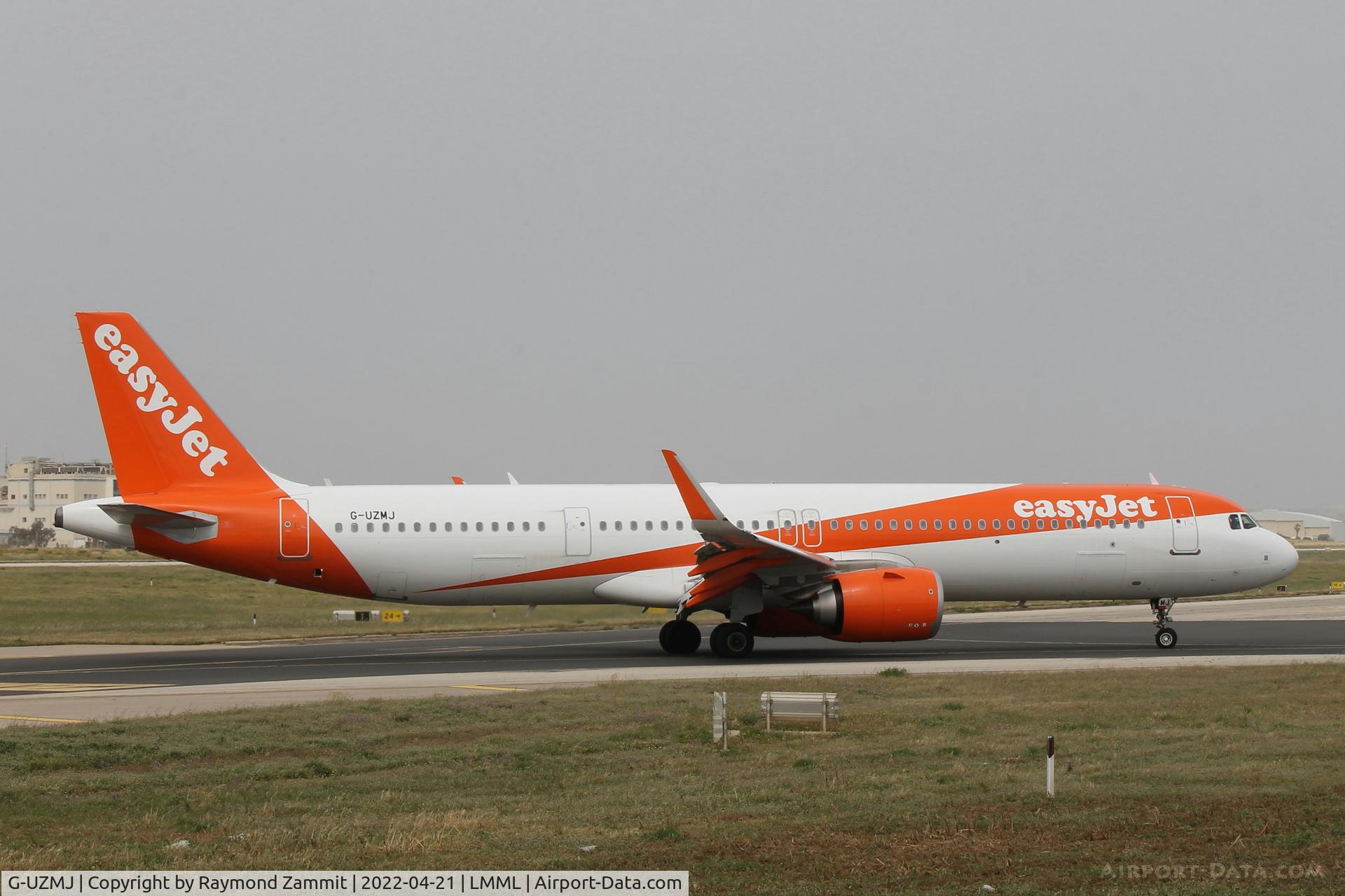 G-UZMJ, 2020 Airbus A321-251NX C/N 9468, A321 G-UZMJ Easyjet