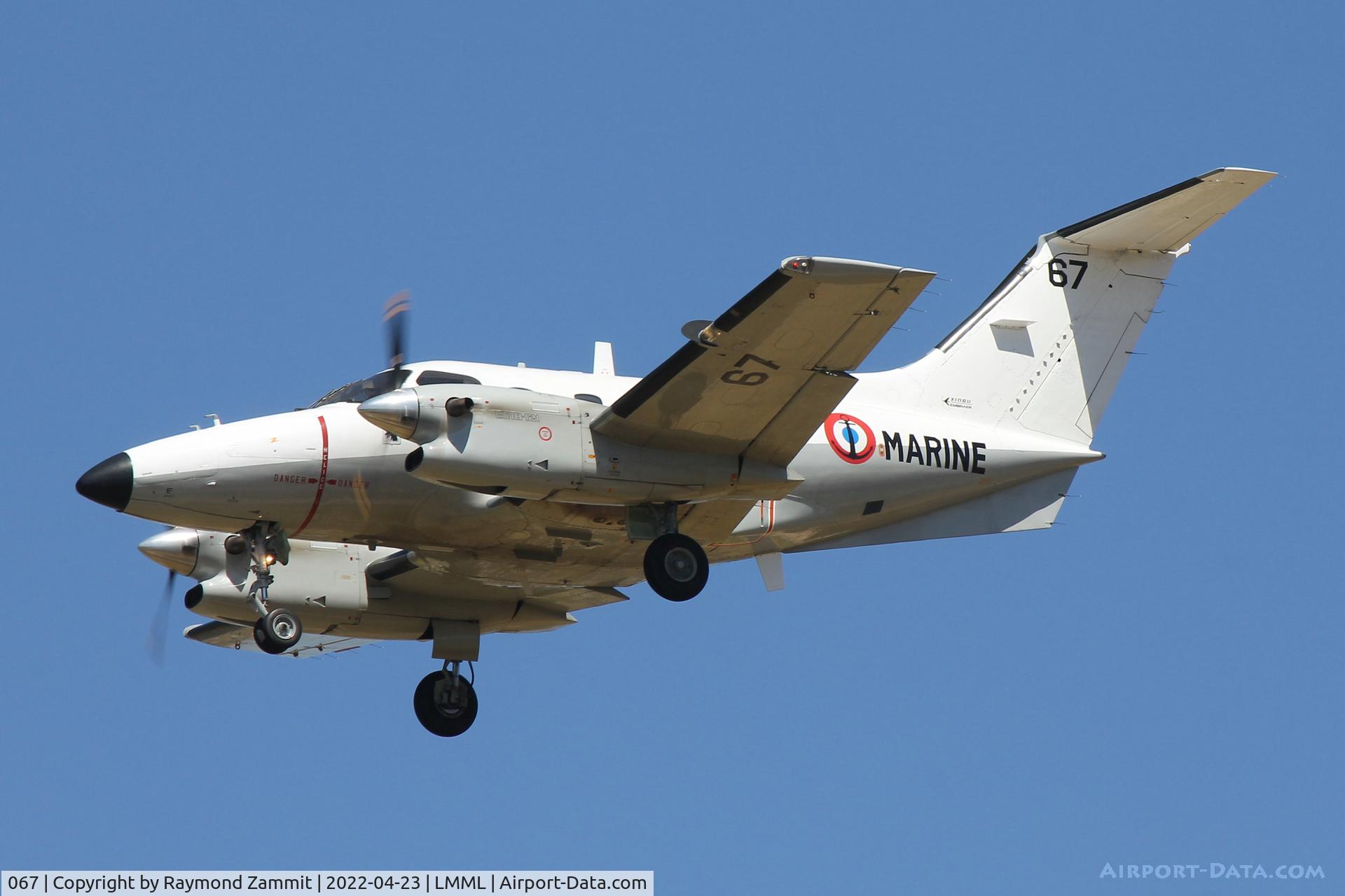 067, Embraer EMB-121 Xingu C/N 121-067, Embraer EMB-121 Xingu 67 French Navy