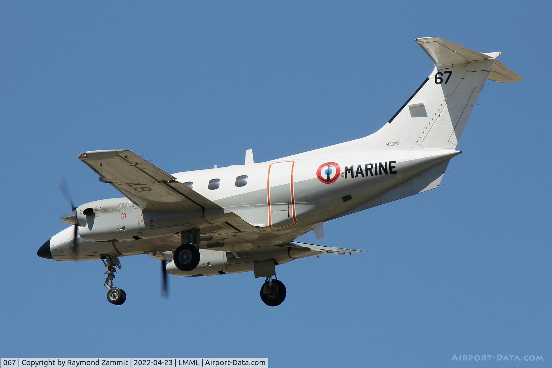 067, Embraer EMB-121 Xingu C/N 121-067, Embraer EMB-121 Xingu 67 French Navy