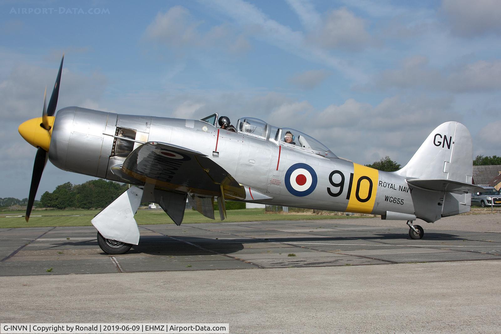 G-INVN, 1952 Hawker Sea Fury T.20 C/N 41H/636070, at ehmz