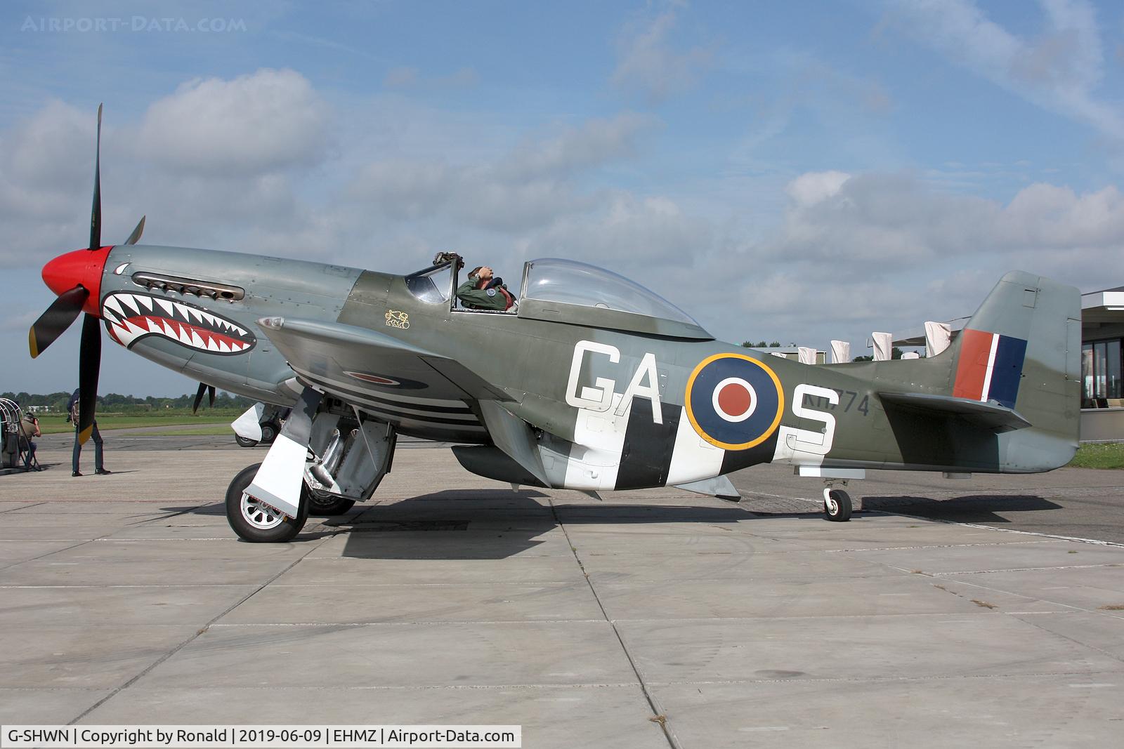 G-SHWN, 1944 North American P-51D Mustang C/N 122-40417, at ehmz