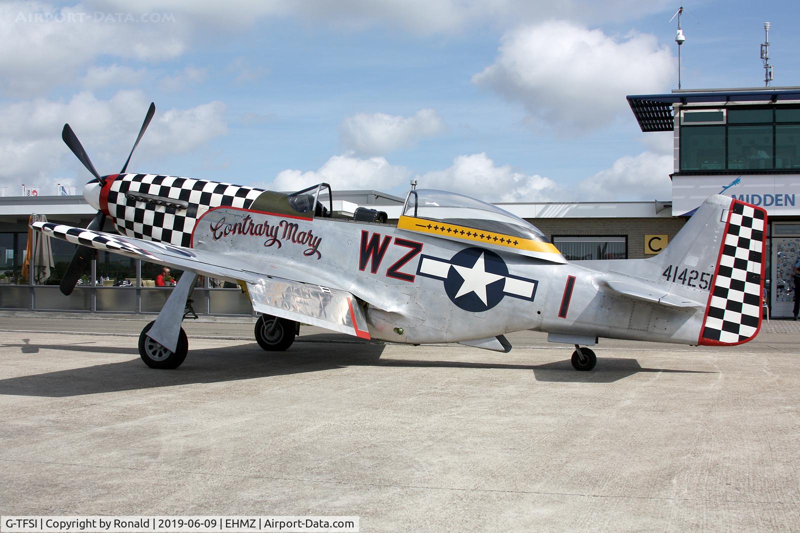 G-TFSI, 1944 North American TF-51D Mustang C/N 124-44703, at ehmz