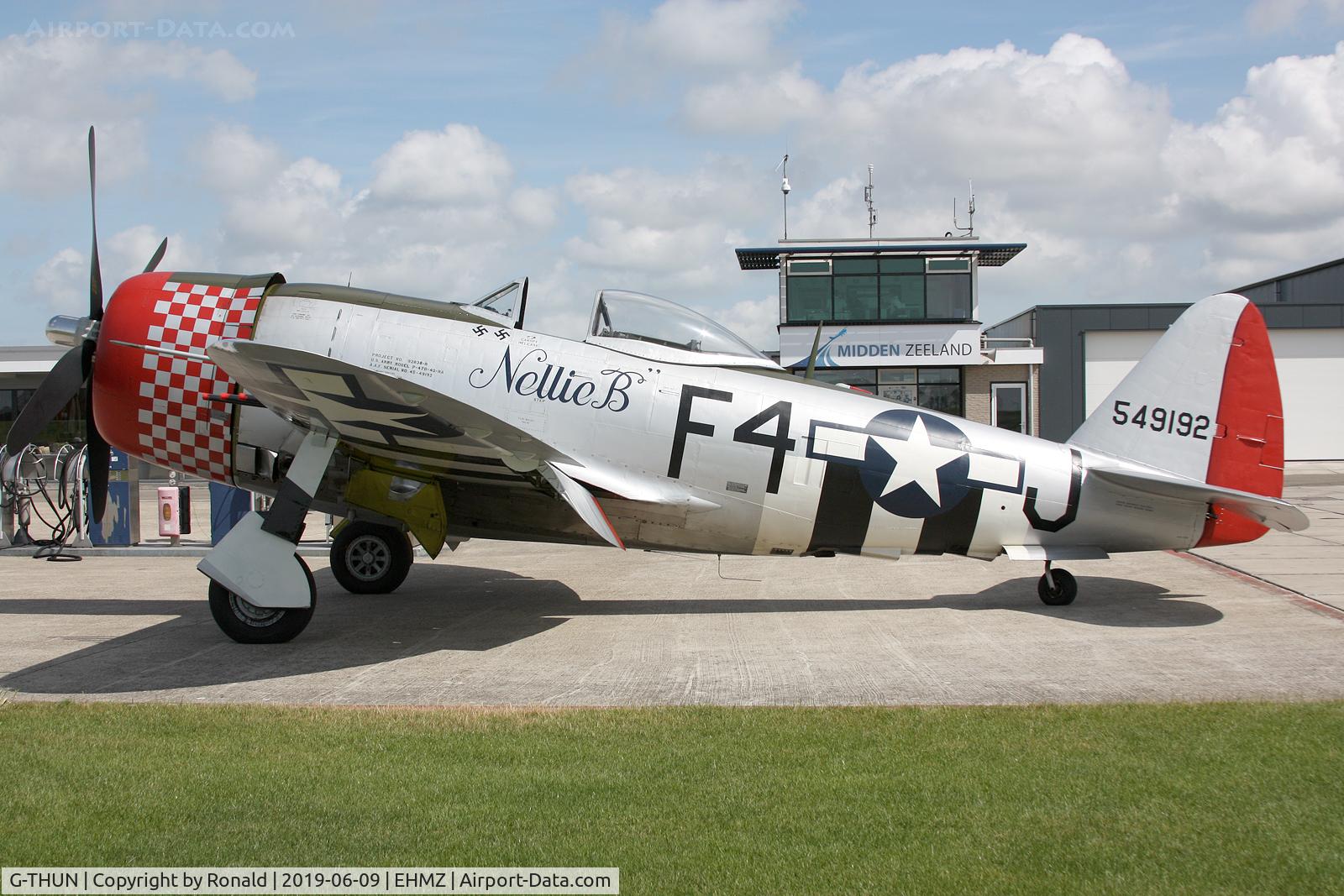 G-THUN, 1945 Republic P-47D Thunderbolt C/N 399-55731, at ehmz