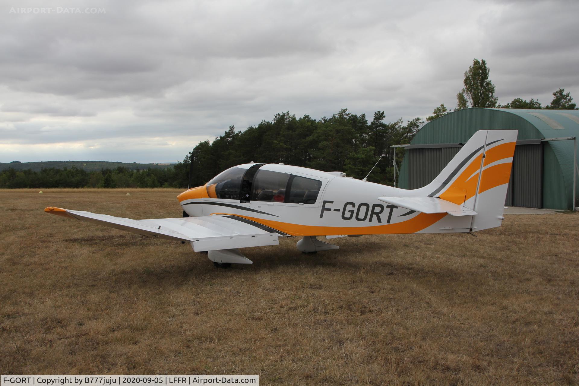 F-GORT, Robin DR-400-180 Regent C/N 2299, at Bar-sur-Seine