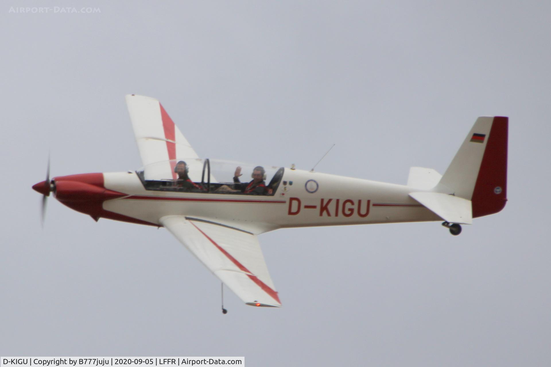 D-KIGU, 1969 Fournier RF-5 C/N 5006, at Bar-sur-Seine