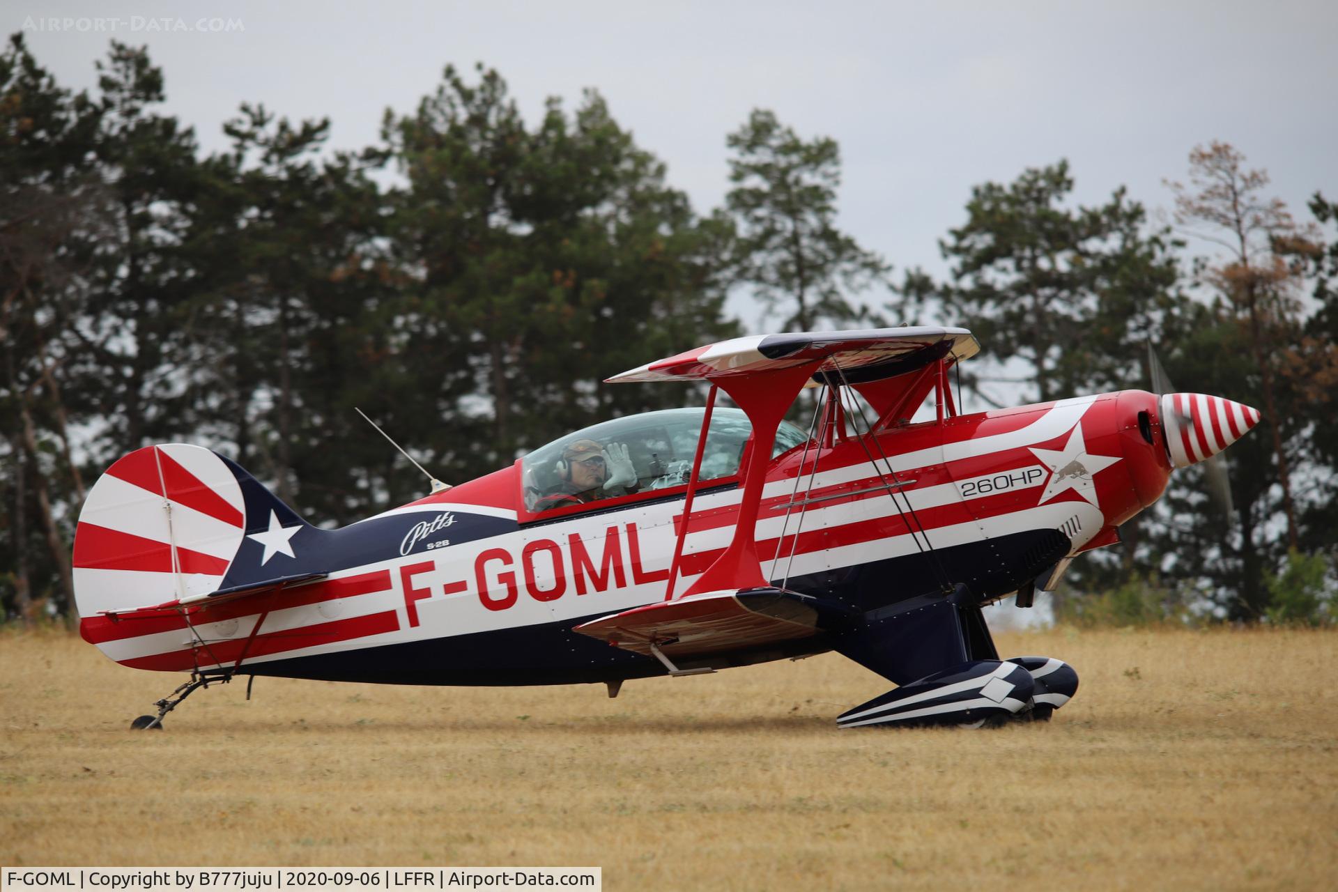 F-GOML, Christen Pitts S-2B Special C/N 5213, at Bar-sur-Seine