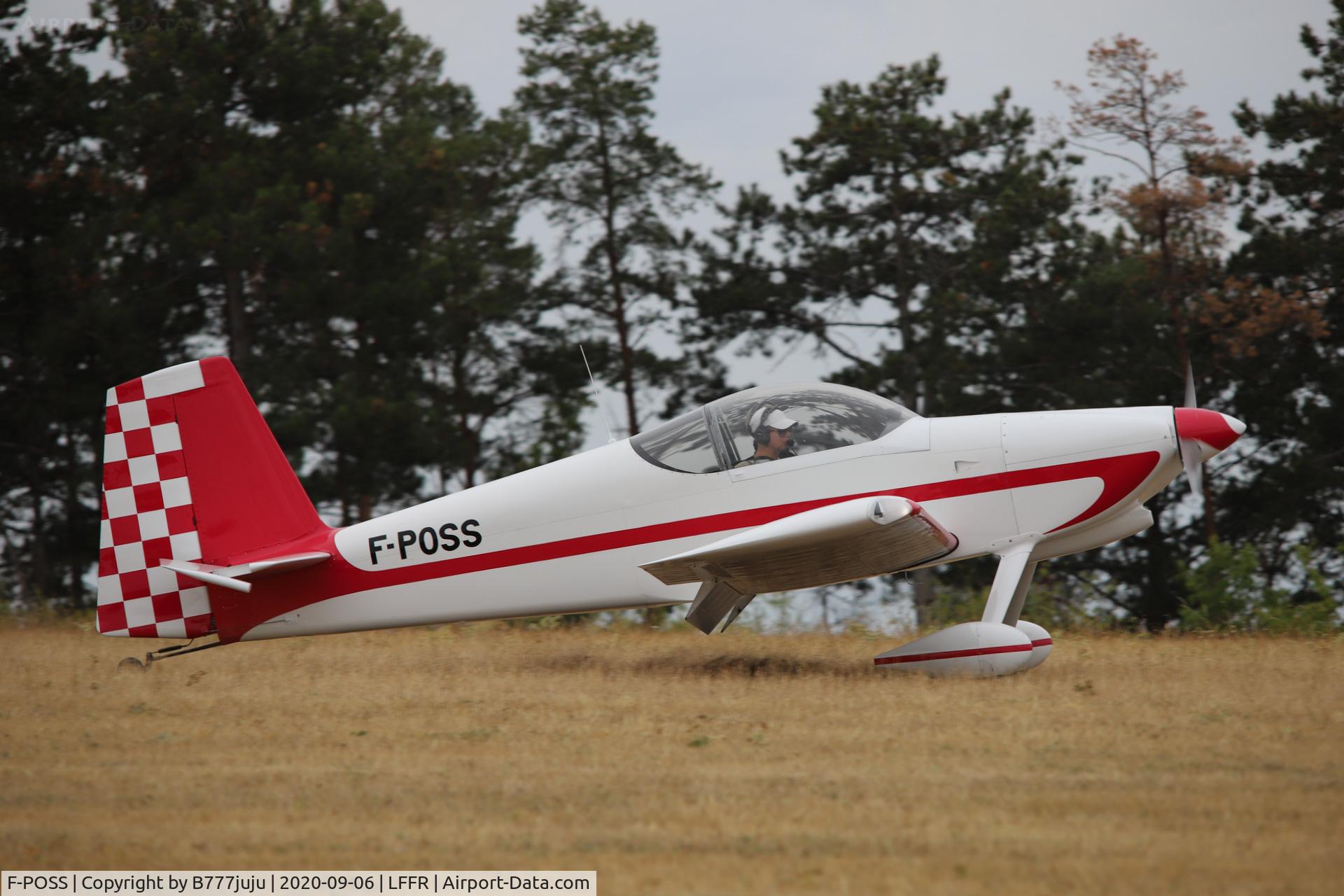 F-POSS, Vans RV-7 C/N 72961, at Bar-sur-Seine