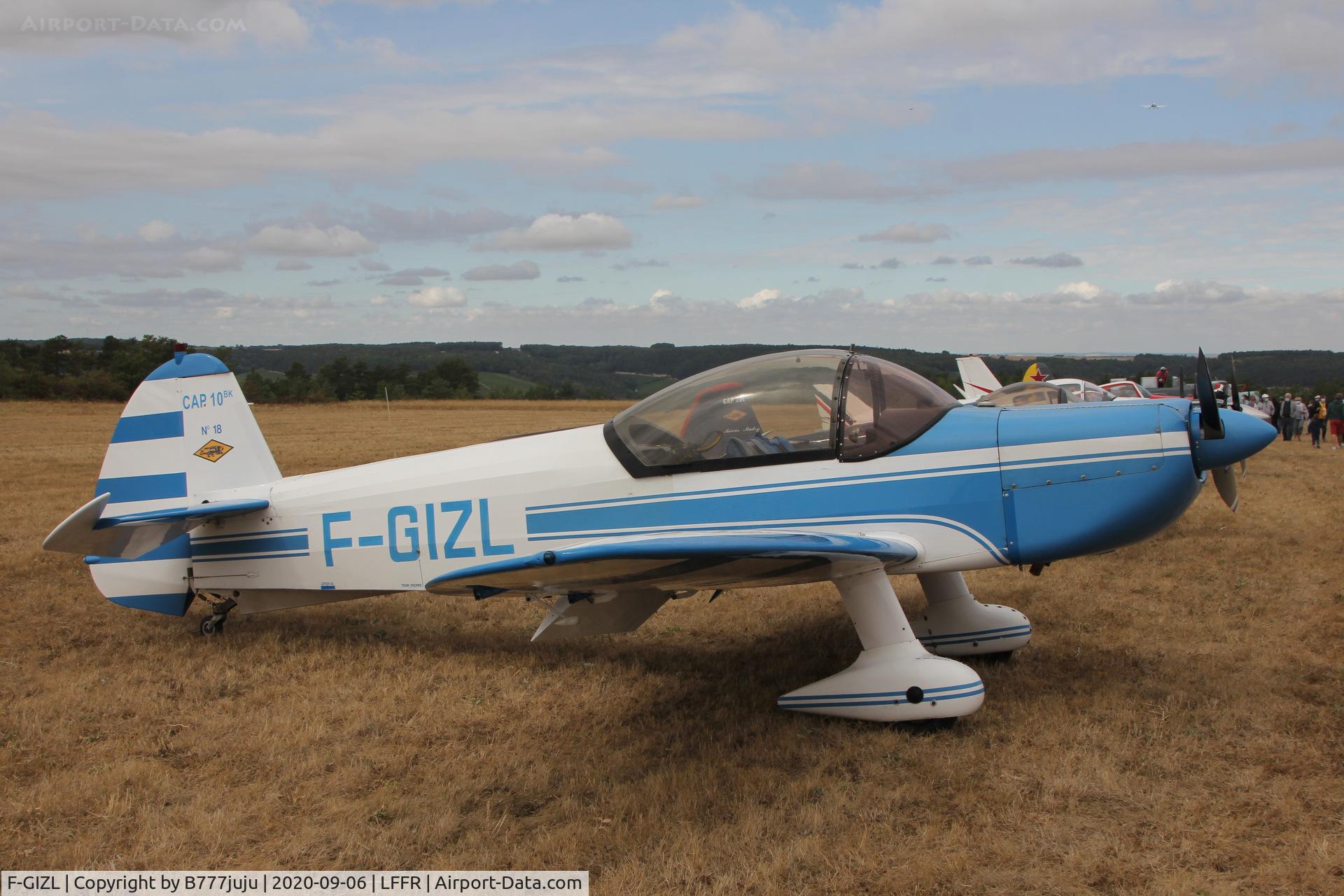 F-GIZL, 1972 Mudry CAP-10B C/N 18, at Bar-sur-Seine