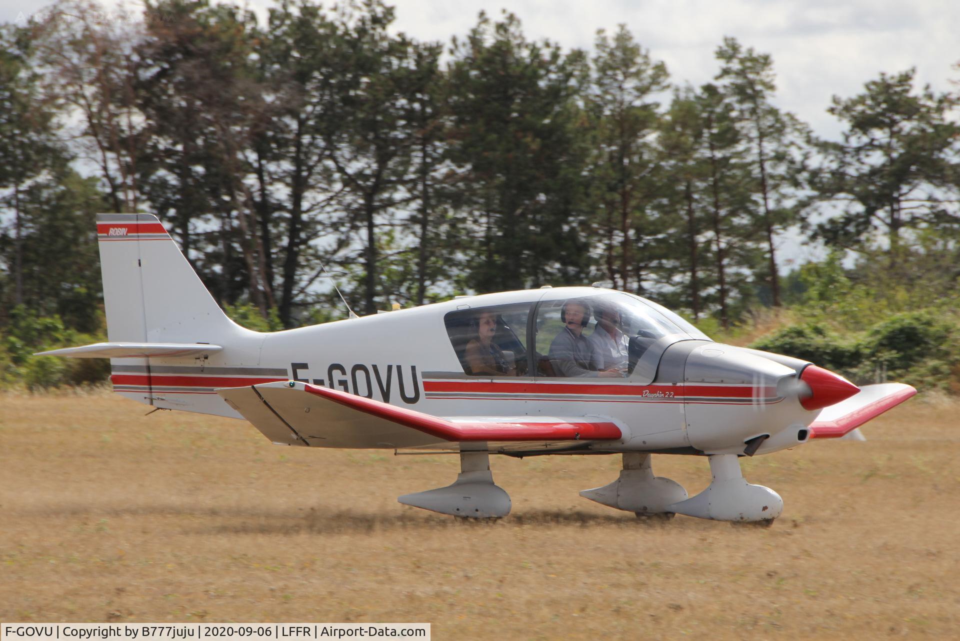 F-GOVU, Robin DR-400-120 C/N 2326, at Bar-sur-Seine
