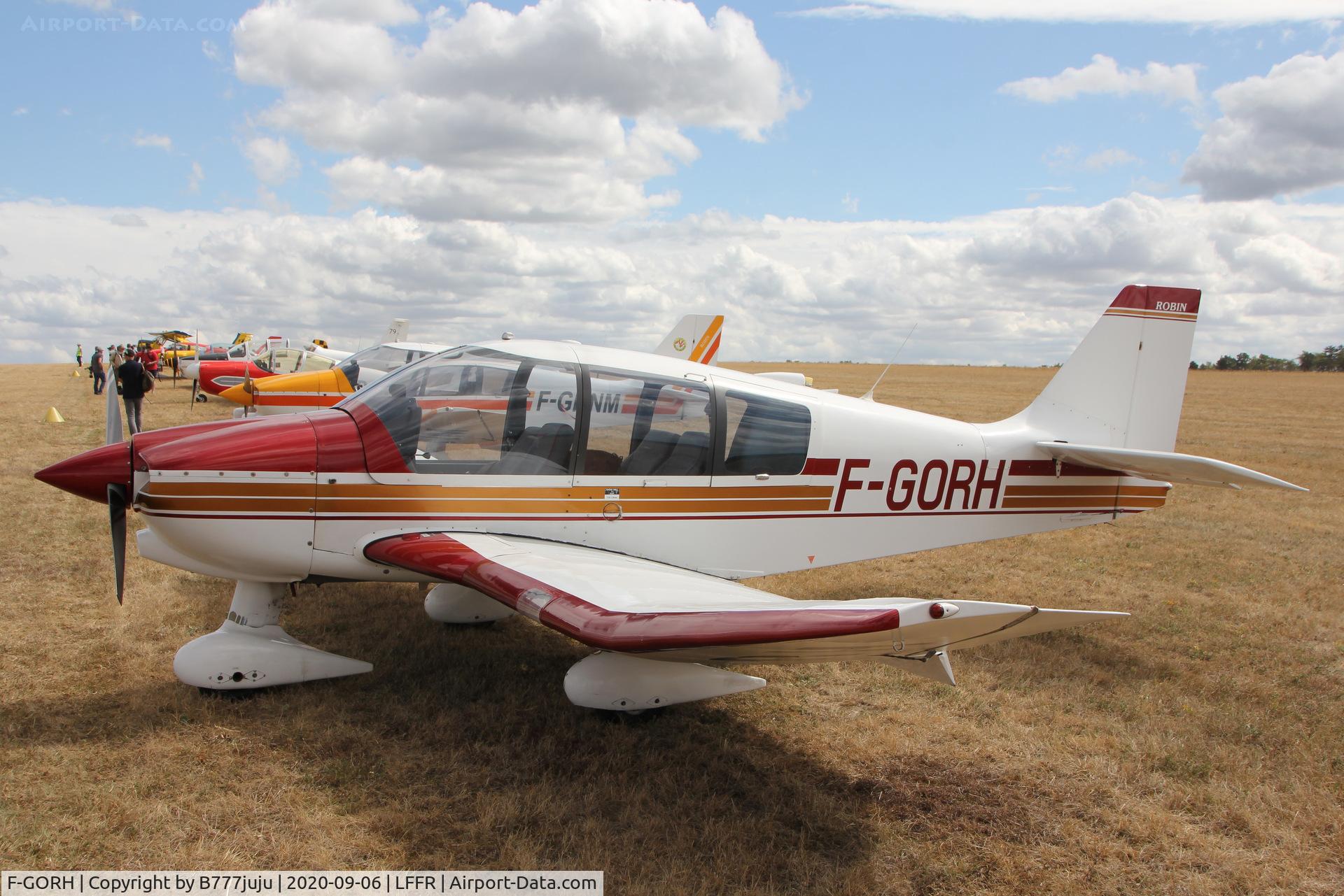 F-GORH, Robin DR-400-160 Chevalier C/N 2279, at Bar-sur-Seine