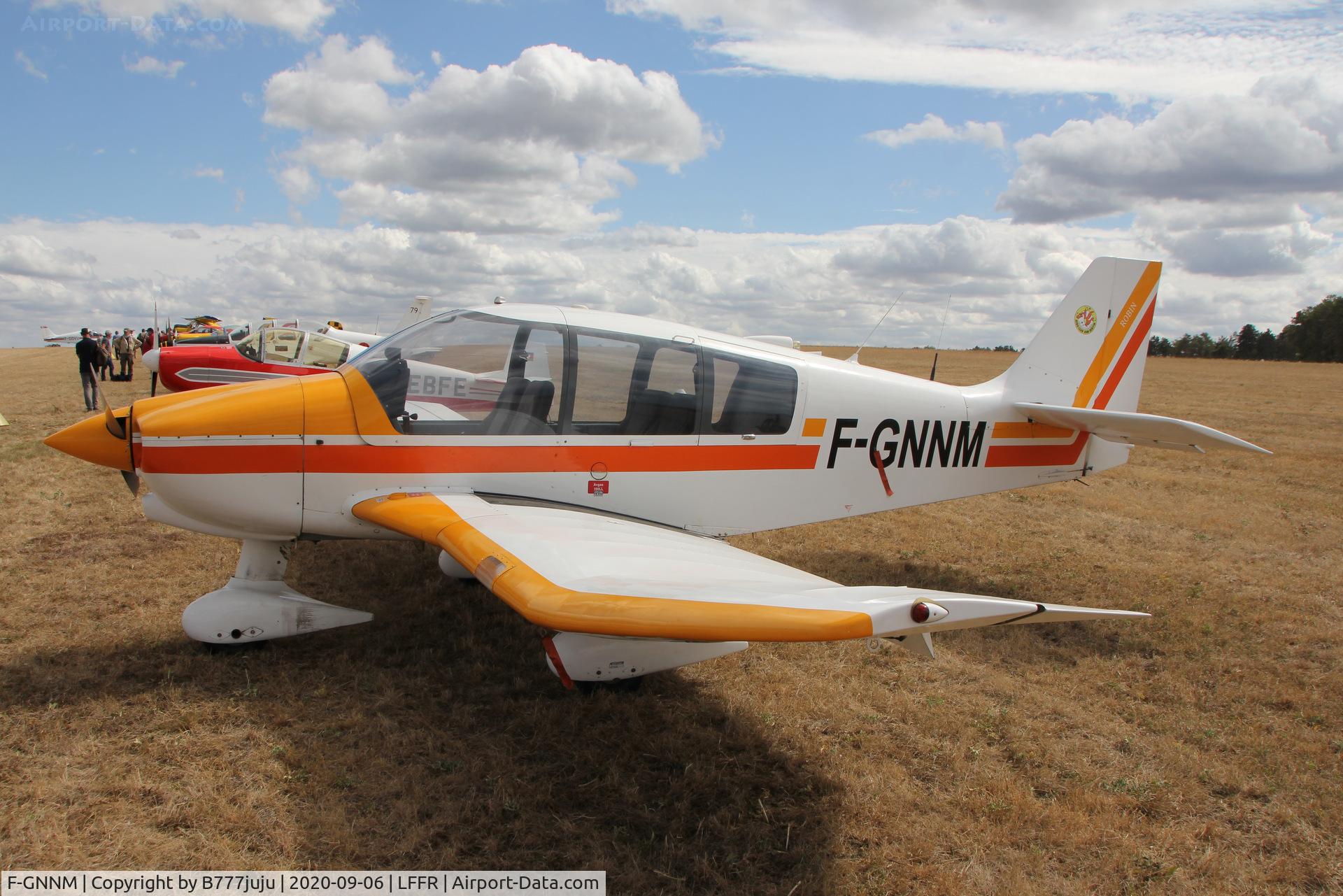 F-GNNM, Robin DR-400-160 Chevalier C/N 2259, at Bar-sur-Seine