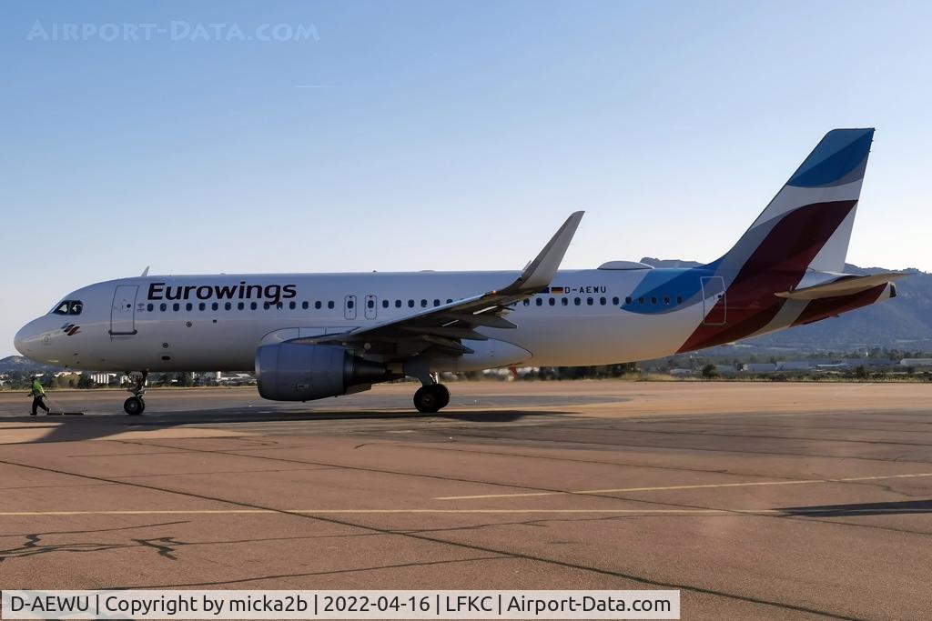 D-AEWU, 2017 Airbus A320-214 C/N 7513, Parked