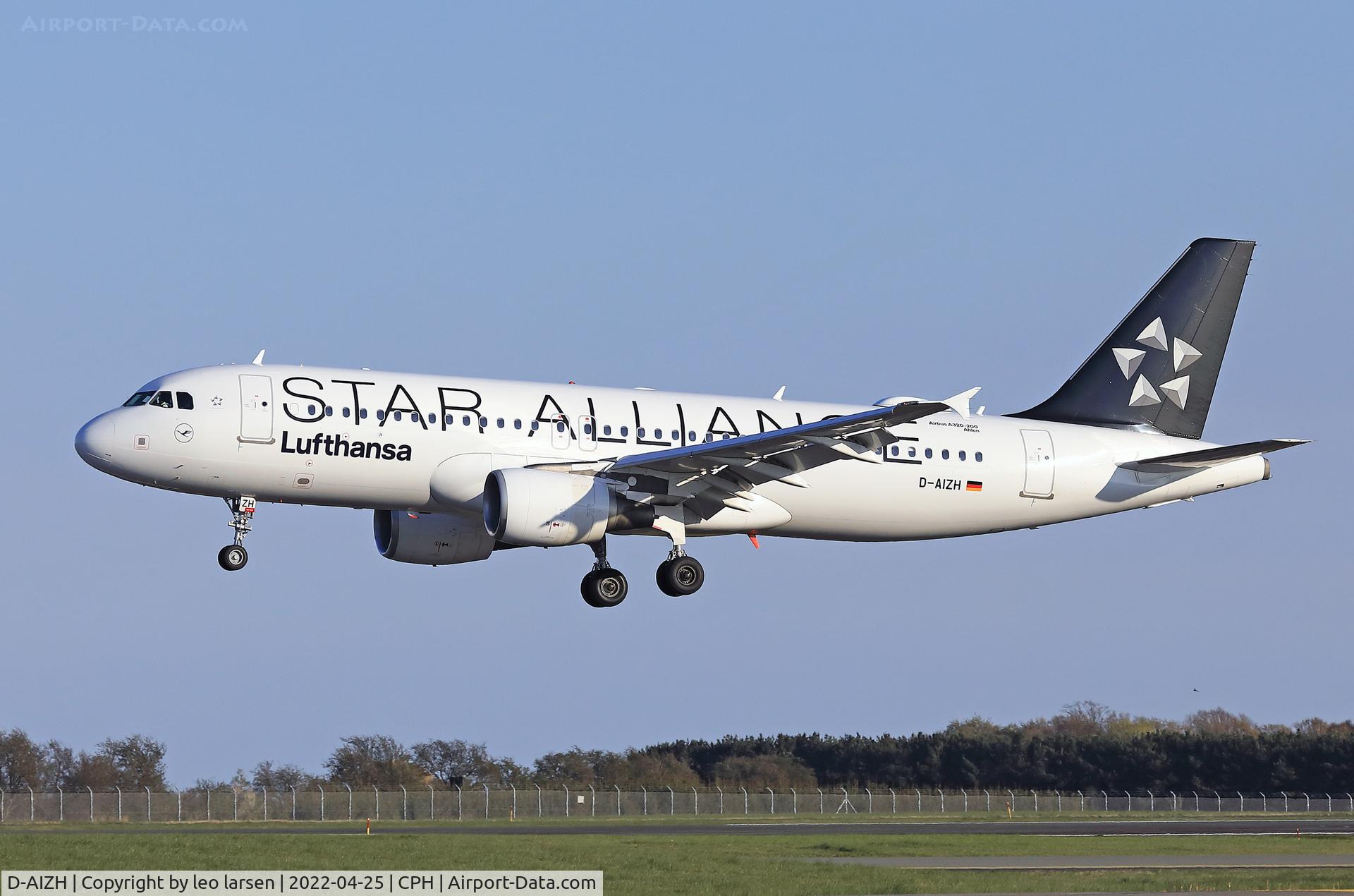 D-AIZH, 2010 Airbus A320-214 C/N 4363, Copenhagen 25.4.2022