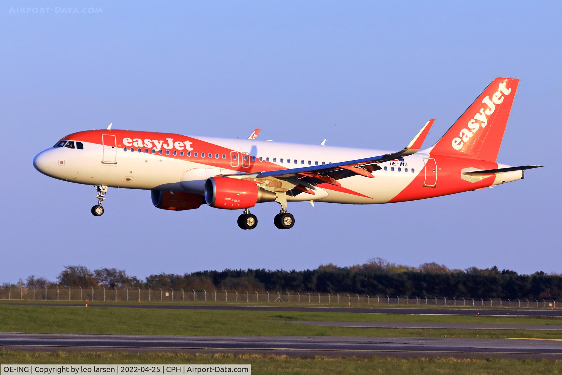OE-ING, 2018 Airbus A320-214 C/N 8119, Copenhagen 25.4.2022