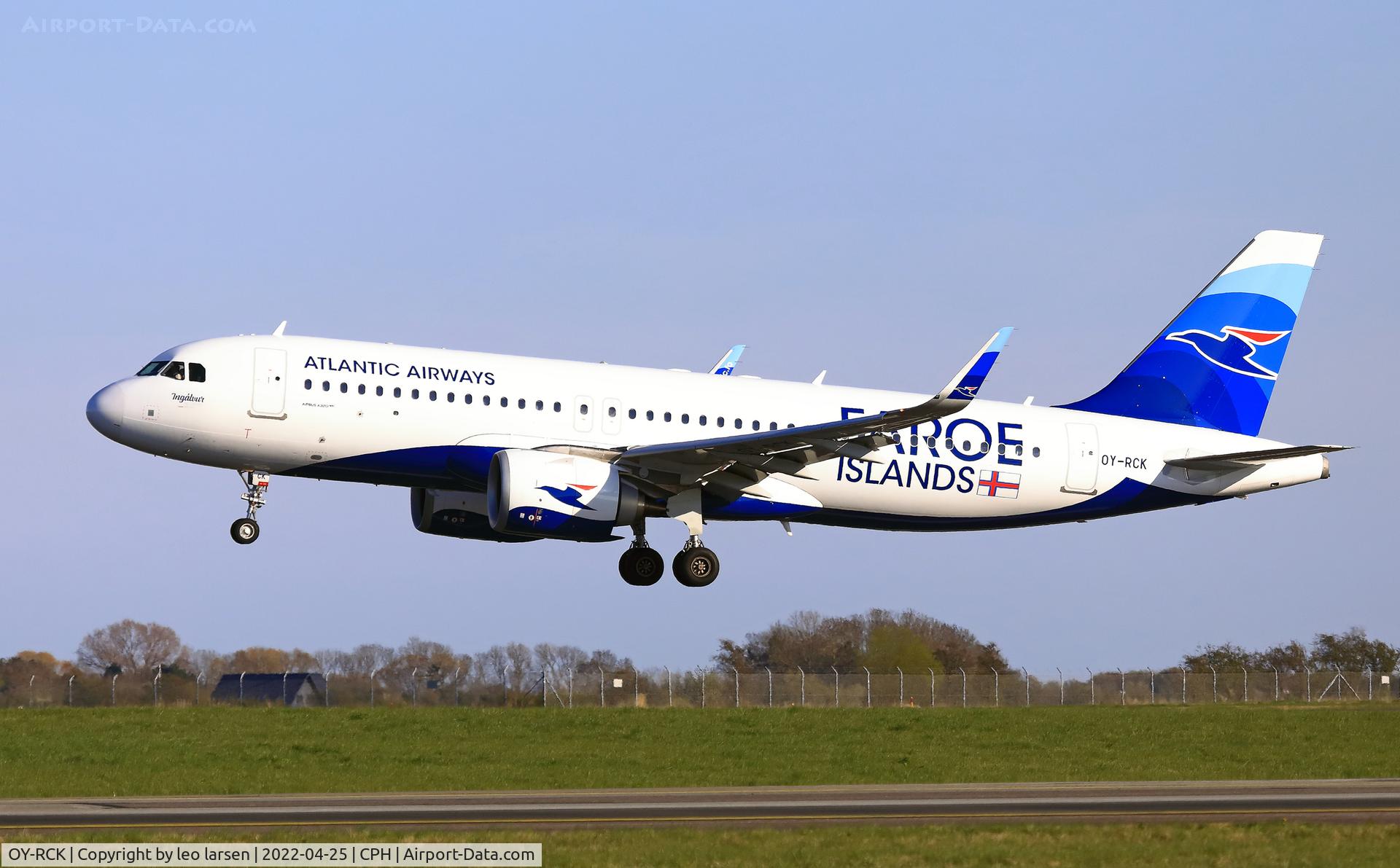 OY-RCK, 2019 Airbus A320-251N C/N 8918, Copenhagen 25.4.2022