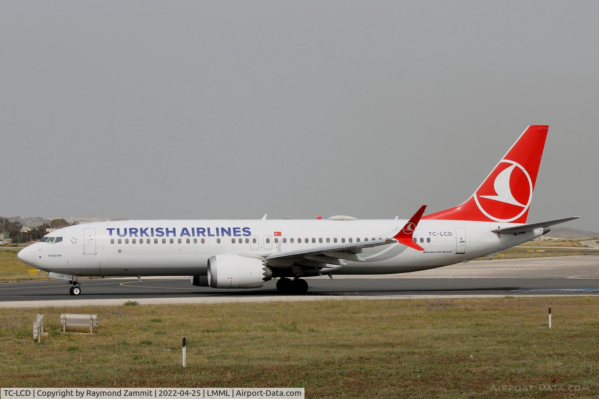 TC-LCD, 2018 Boeing 737-8 MAX C/N 60035, Boeing 737-8 MAX TC-LCD Turkish Airlines