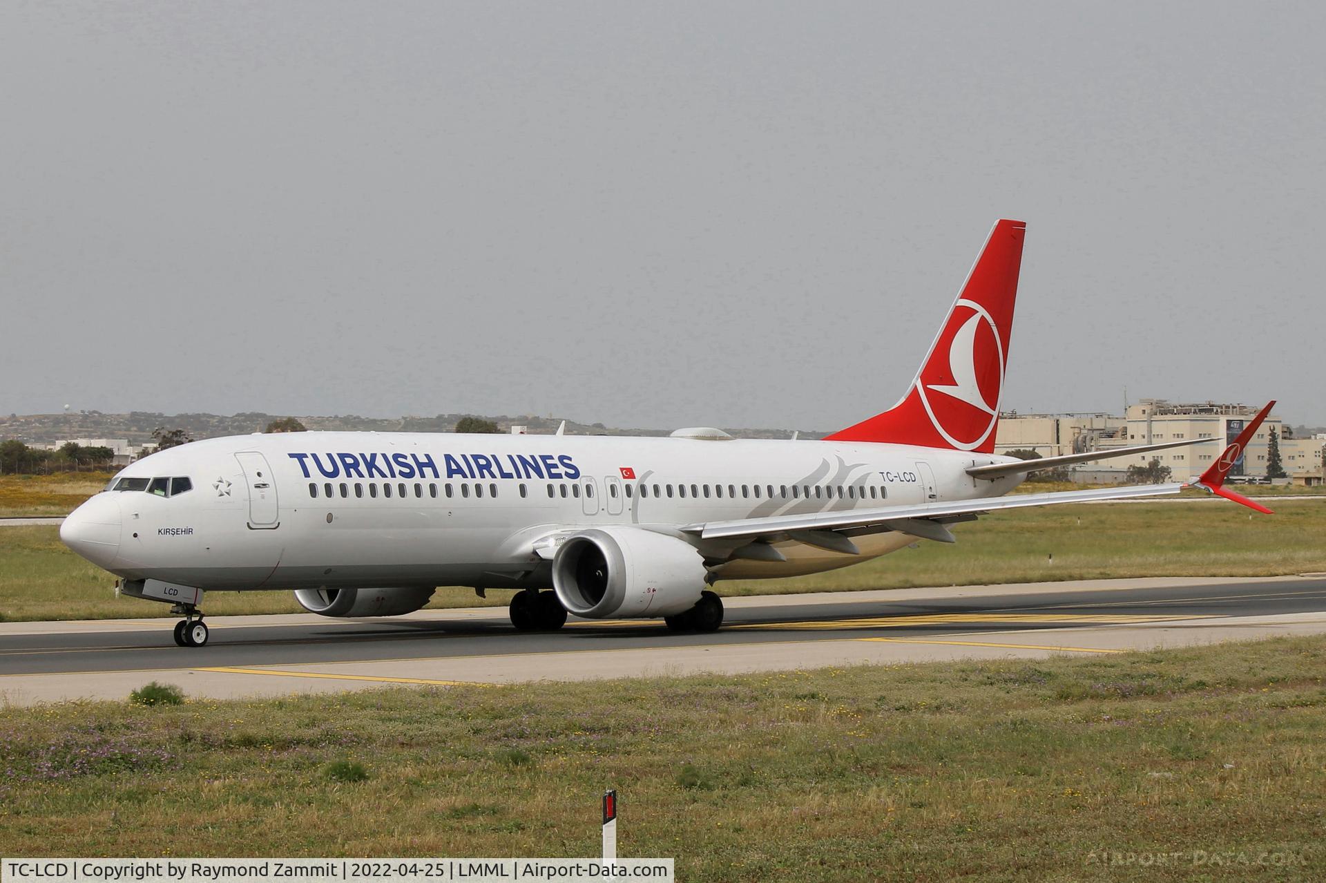 TC-LCD, 2018 Boeing 737-8 MAX C/N 60035, B737-8 MAX TC-LCD Turkish Airlines