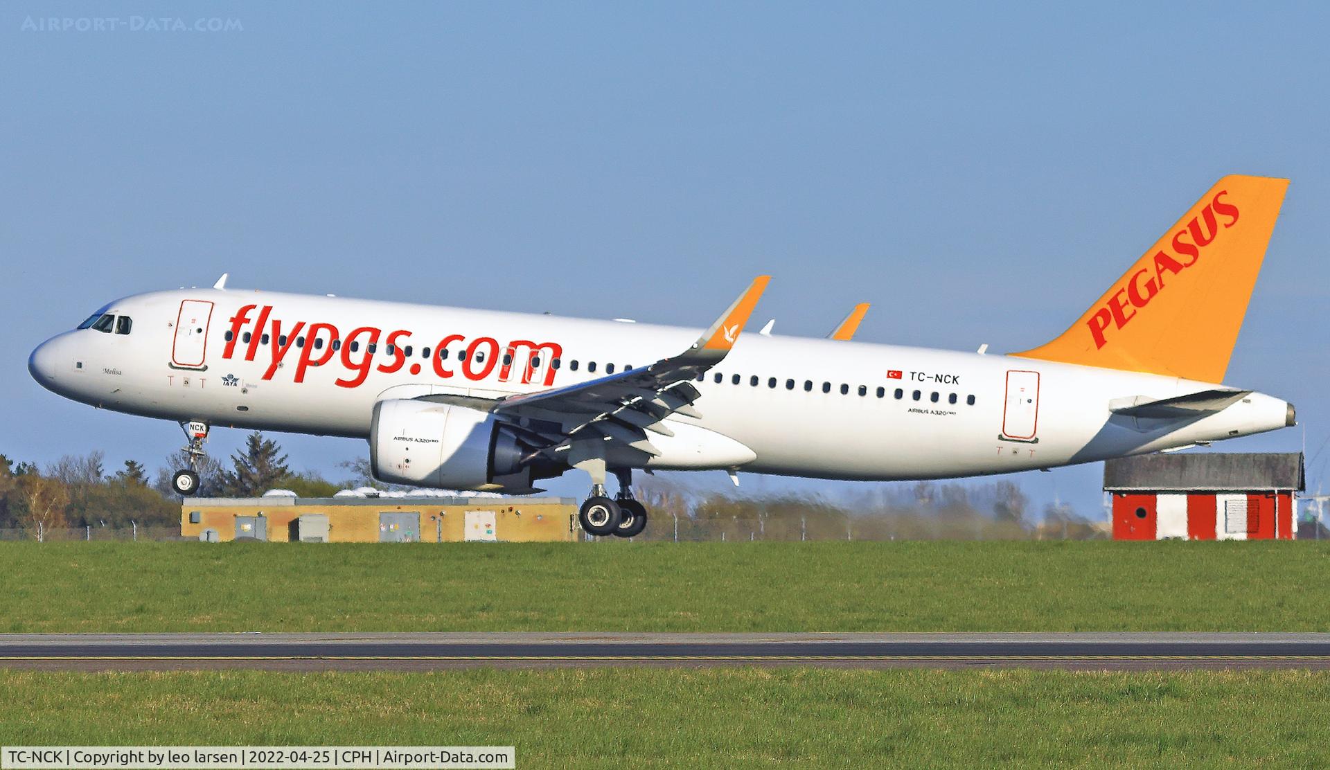 TC-NCK, 2020 Airbus A320-251N C/N 9393, Copenhagen 25.4.2022