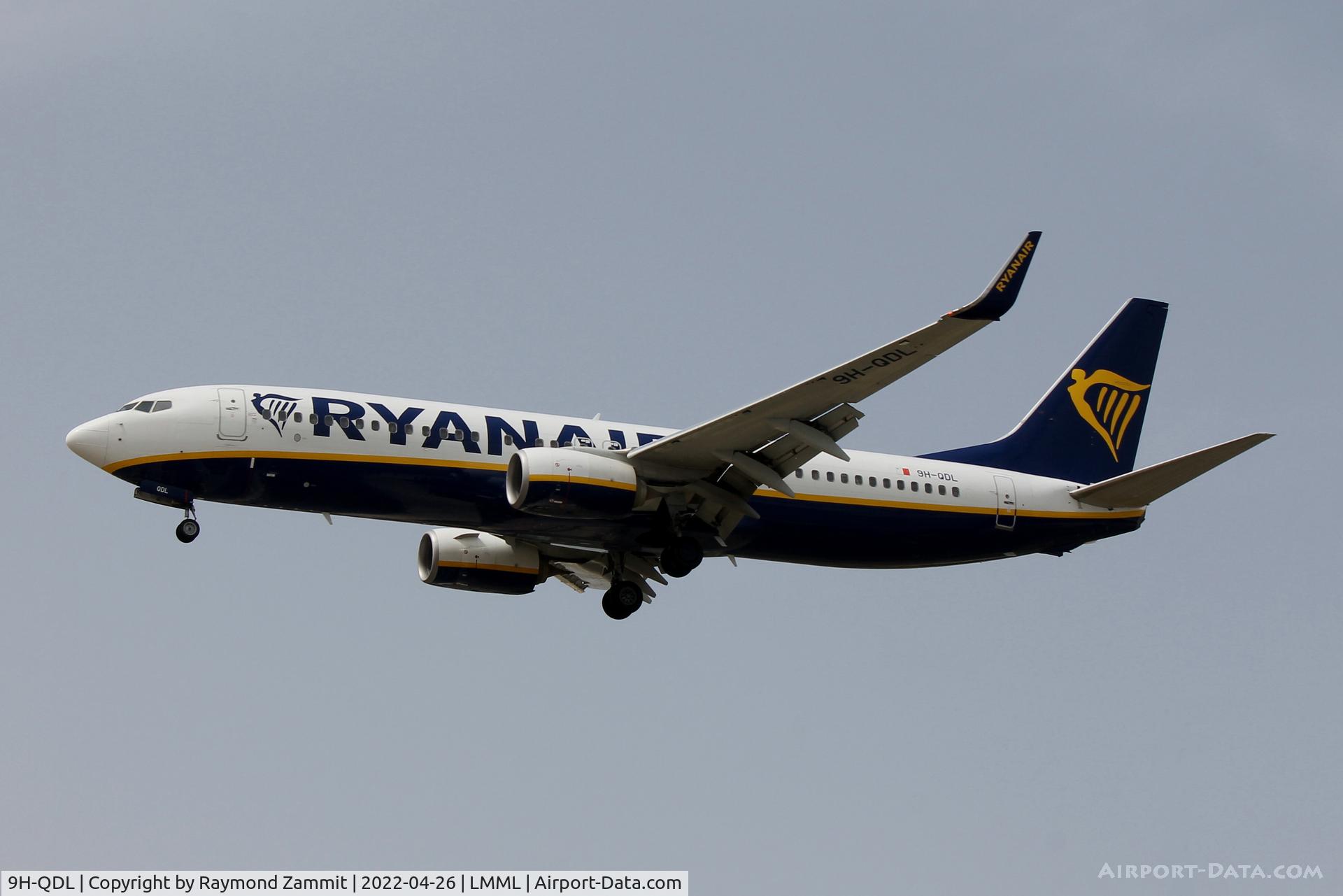 9H-QDL, 2016 Boeing 737-8AS C/N 44761, B737-800 9H-QDL Malta Air