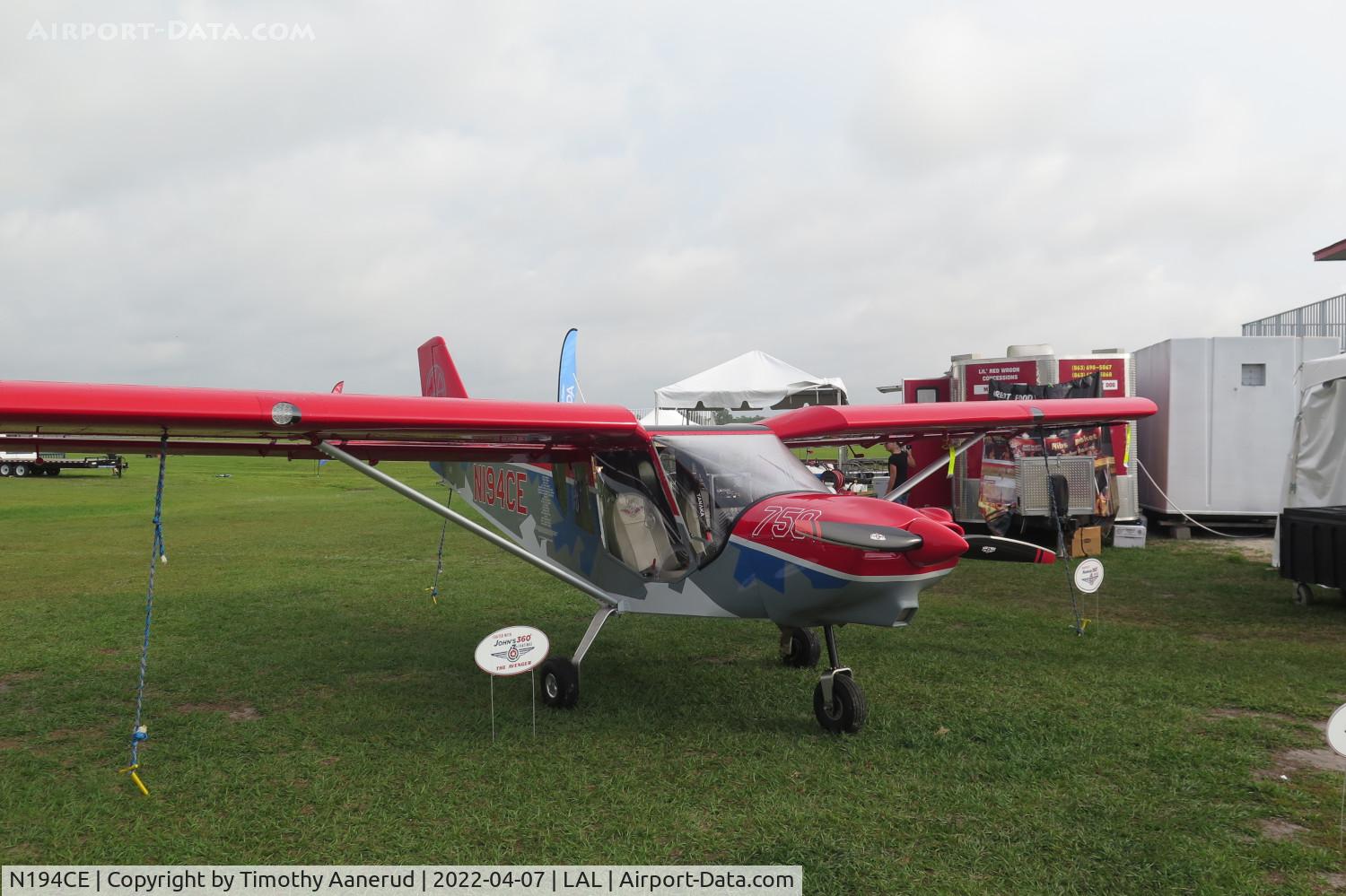 N194CE, 2021 Zenith CH-750 Cruzer C/N C75-10990, 2021 Zenith CH-750 Cruzer, c/n: C75-10990, Sun 'n Fun