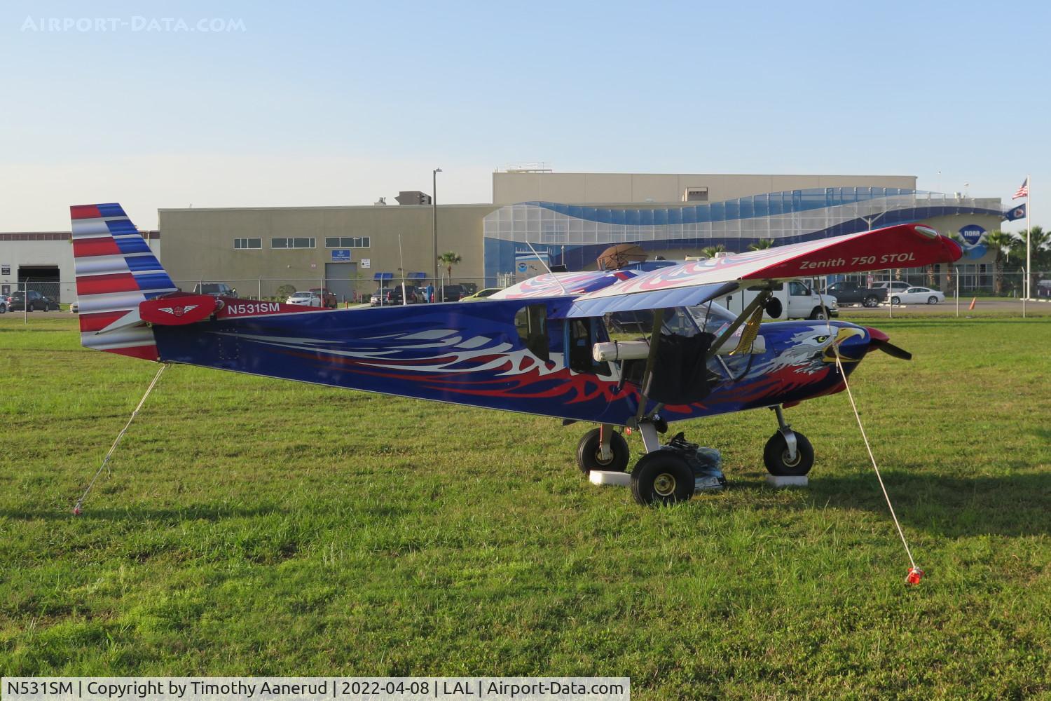 N531SM, 2018 Zenith STOL CH-750 C/N 75-7662, 2018 Zenith STOL CH-750, c/n: 75-7662, Sun 'n Fun