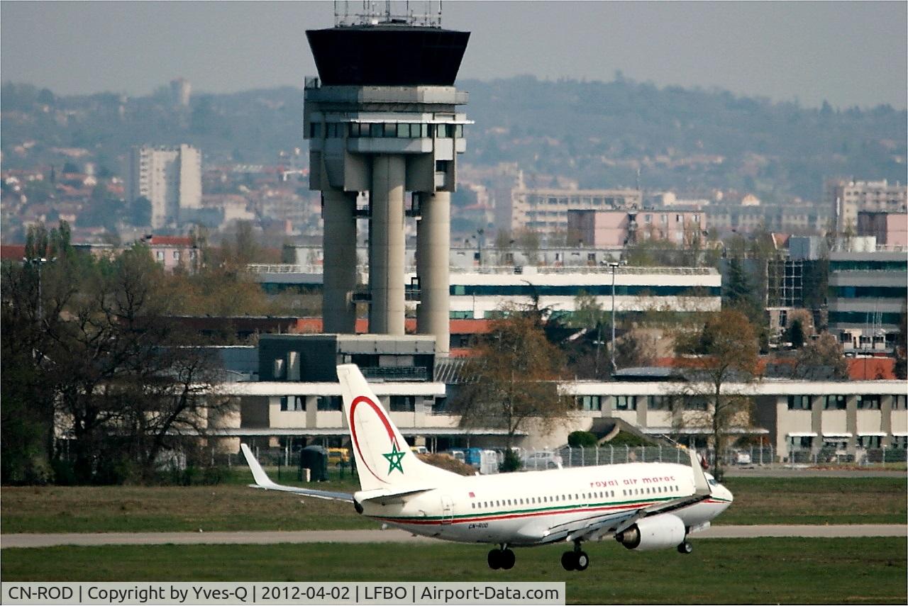 CN-ROD, 2006 Boeing 737-7B6 C/N 33062, Boeing 737-7B6, Landing rwy 14L, Toulouse Blagnac Airport (LFBO-TLS)