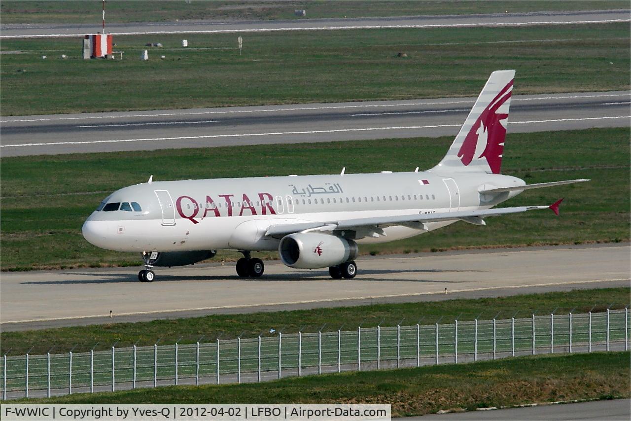 F-WWIC, 2012 Airbus A320-232 C/N 5078, Airbus A320-232, Taxiing to holding point Rwy 14R, Toulouse-Blagnac Airport (LFBO-TLS)