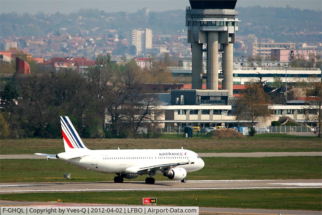 F-GHQL, 1991 Airbus A320-211 C/N 0239, Airbus A320-211, Ready to take off rwy 14 l, Toulouse-Blagnac Airport (LFBO-TLS)